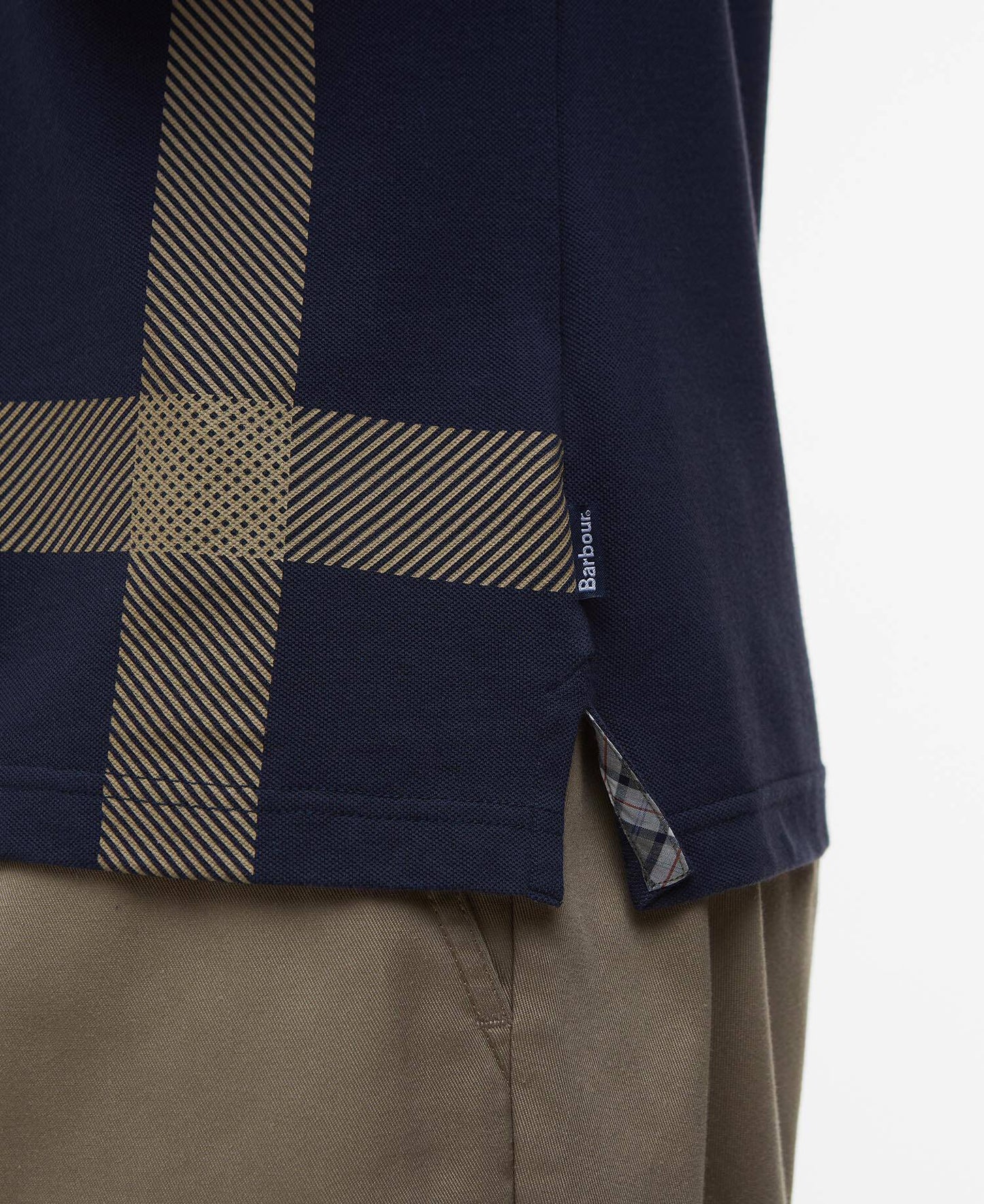 Barbour Blaine Tartan Short-Sleeved Polo Shirt