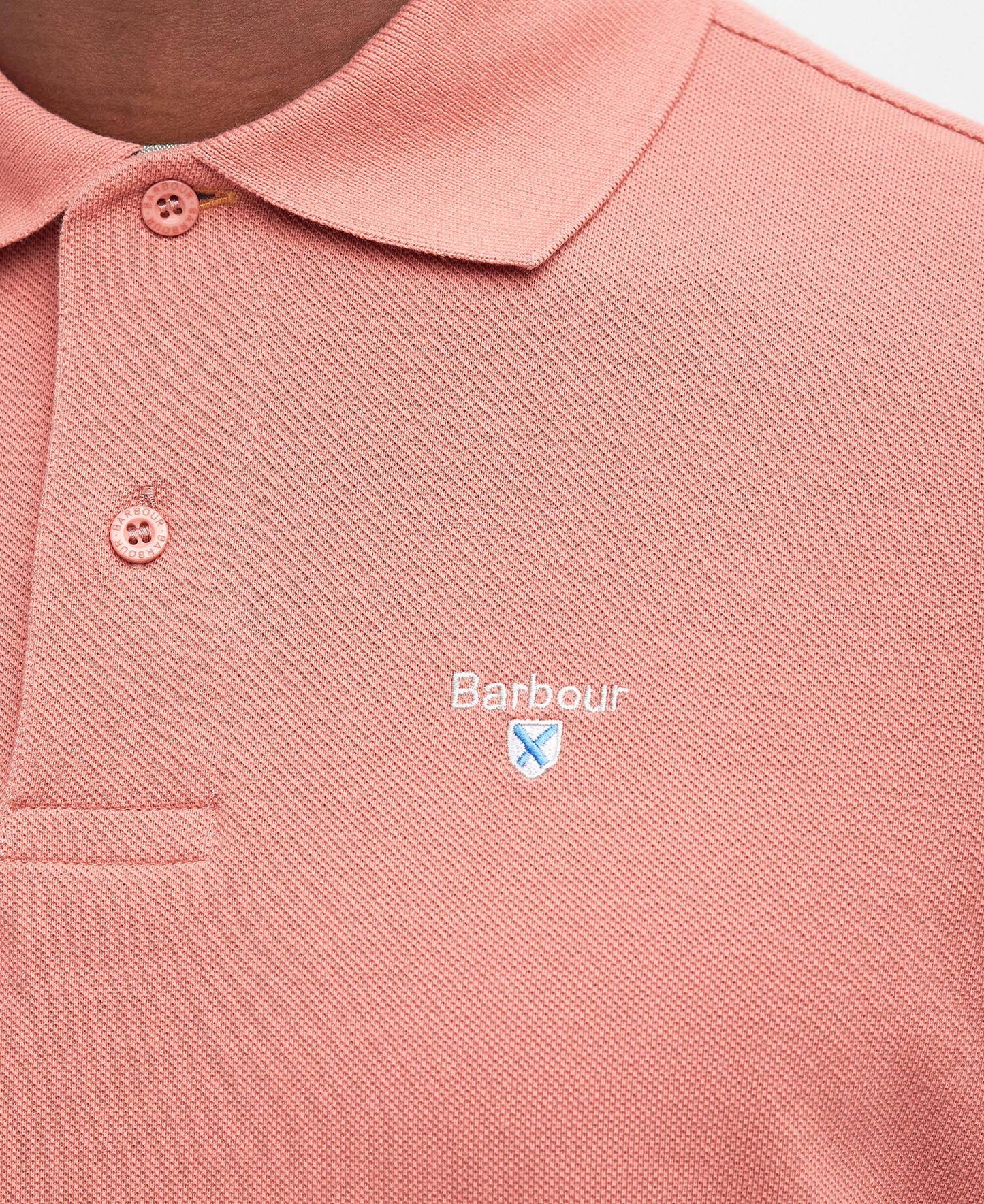 Barbour Tartan Pique Polo Shirt