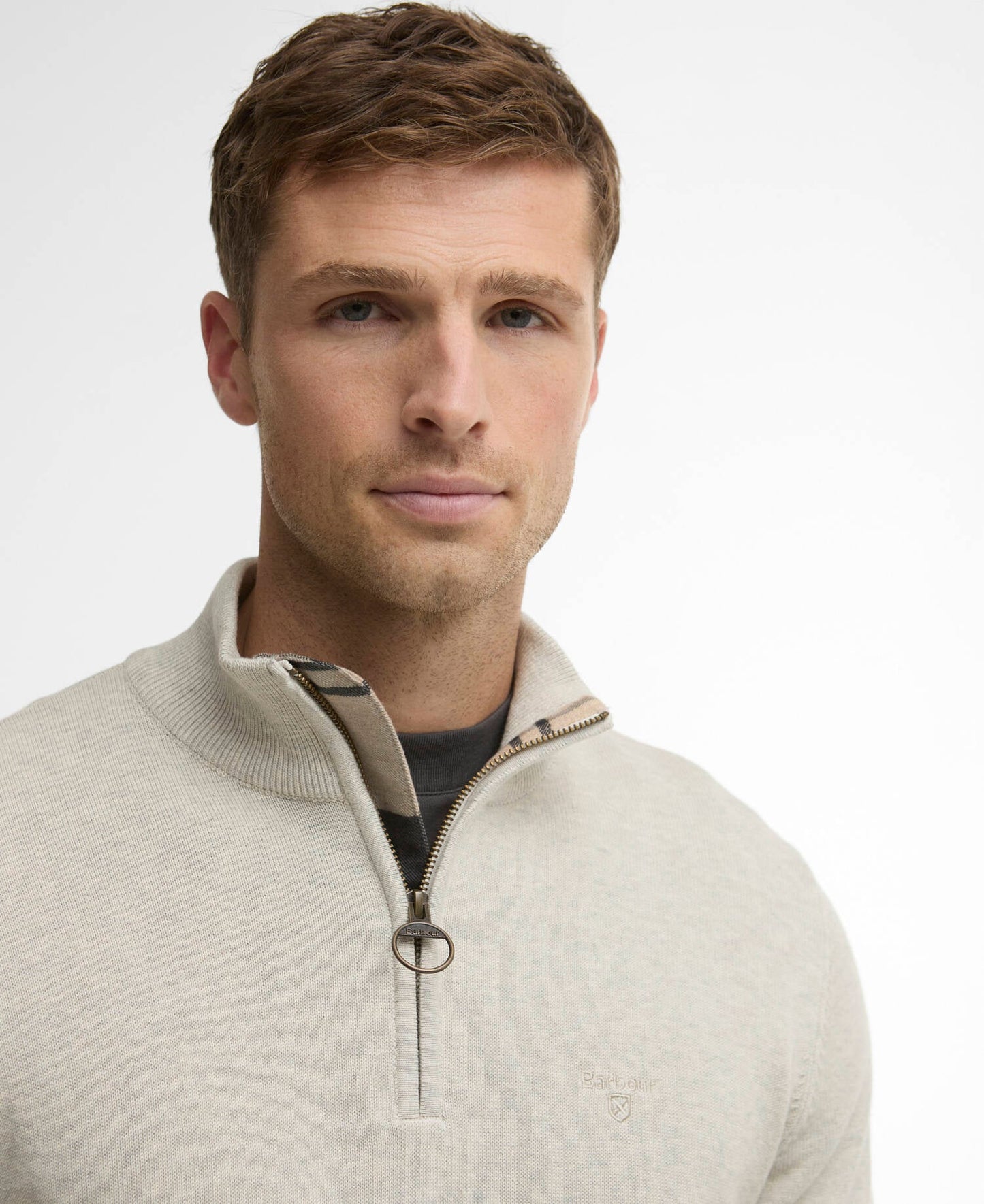 Barbour Cotton Quarter-Zip Jumper