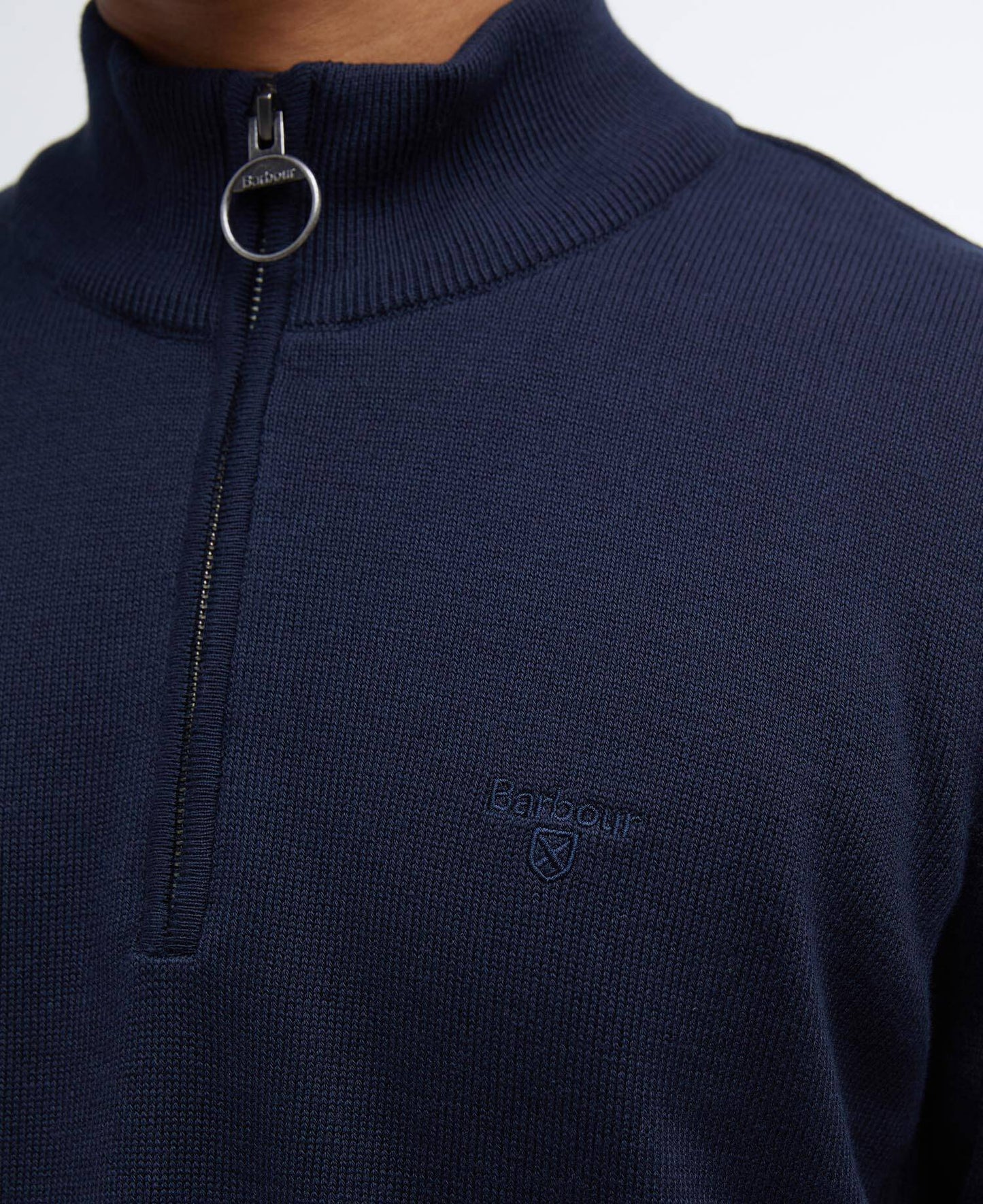 Barbour Cotton Quarter-Zip Jumper