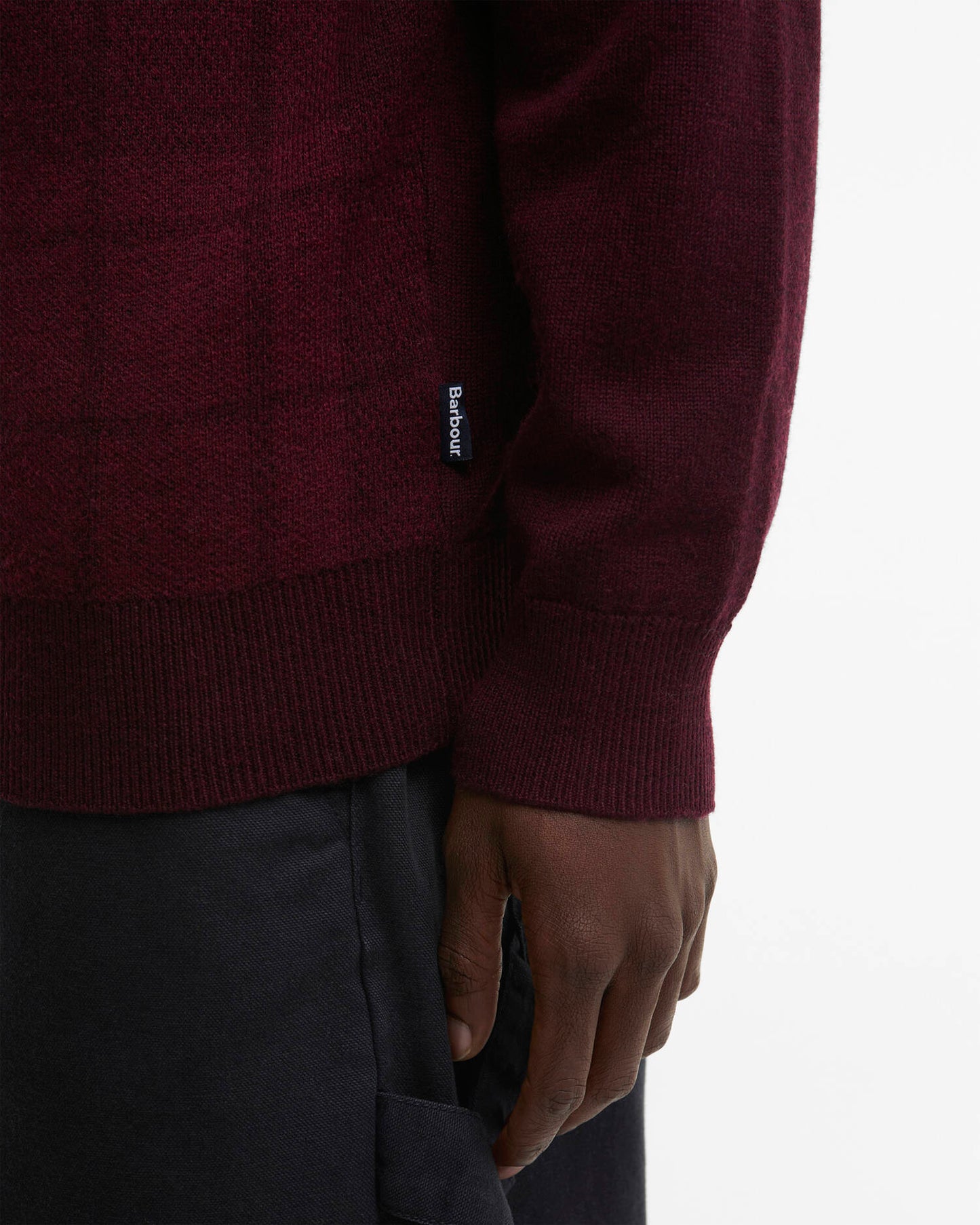 Barbour Mineral Tartan Crew Neck Jumper