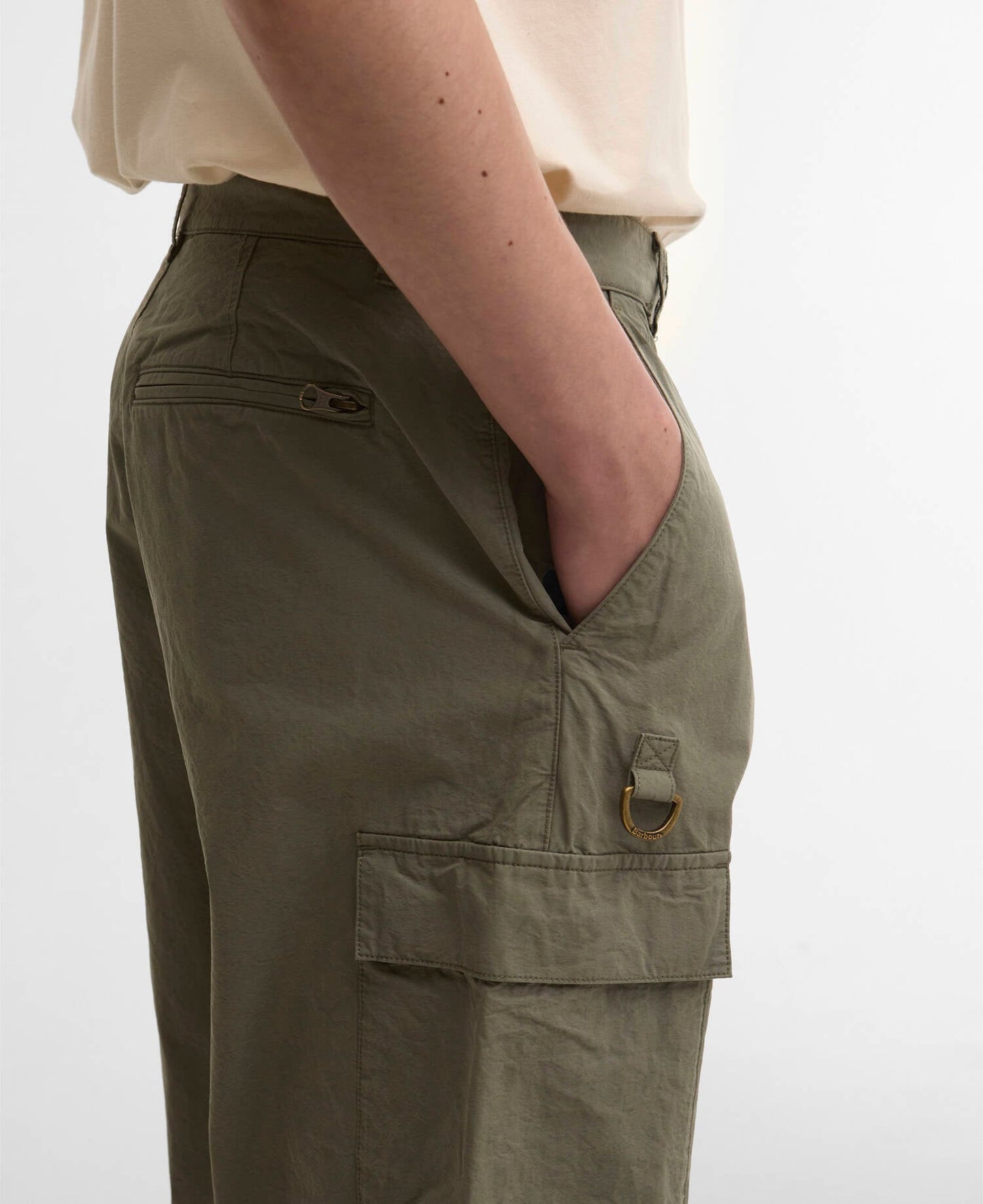 Barbour Spey Poplin Relaxed Trouser
