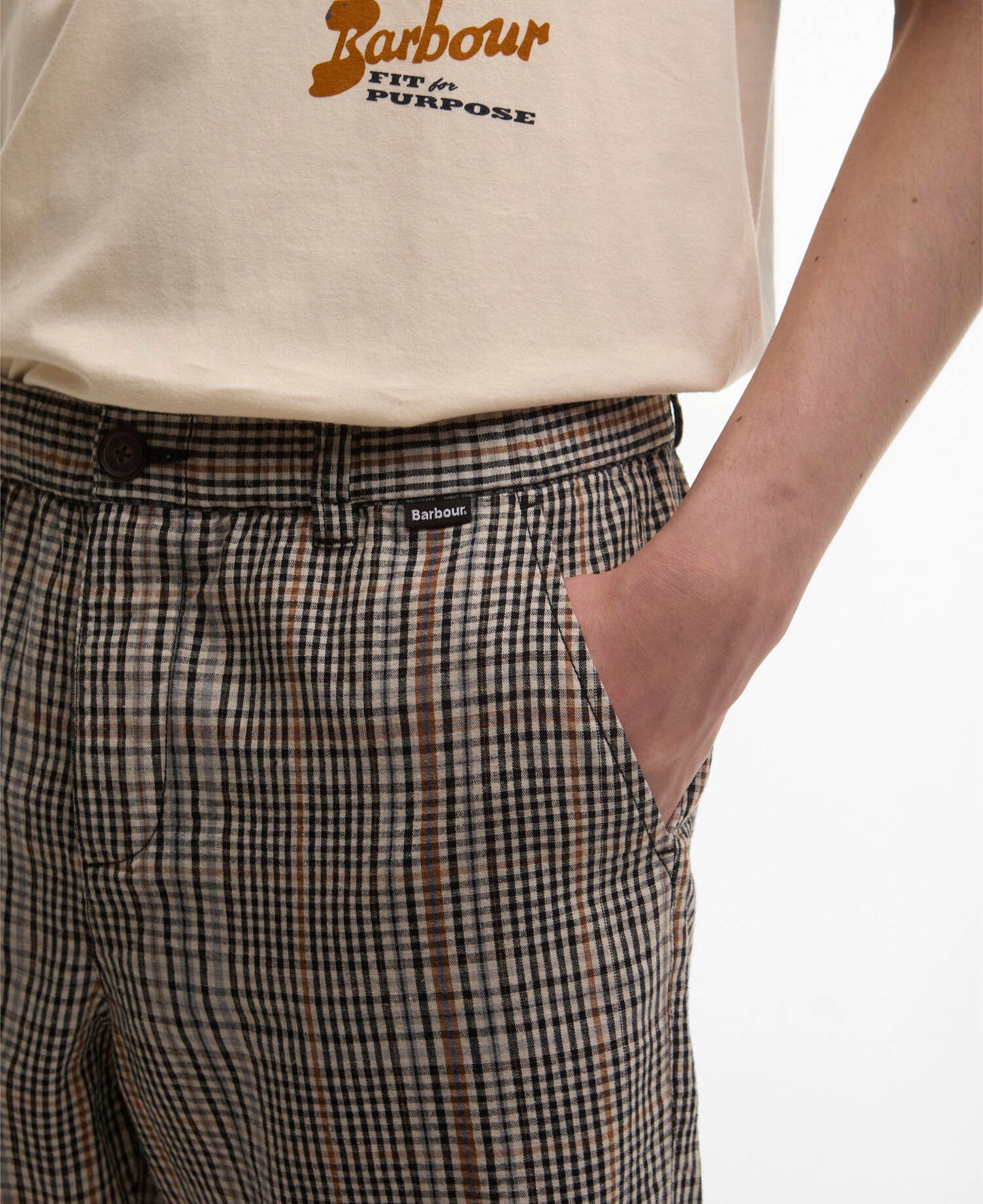 Barbour Fife Checked Short
