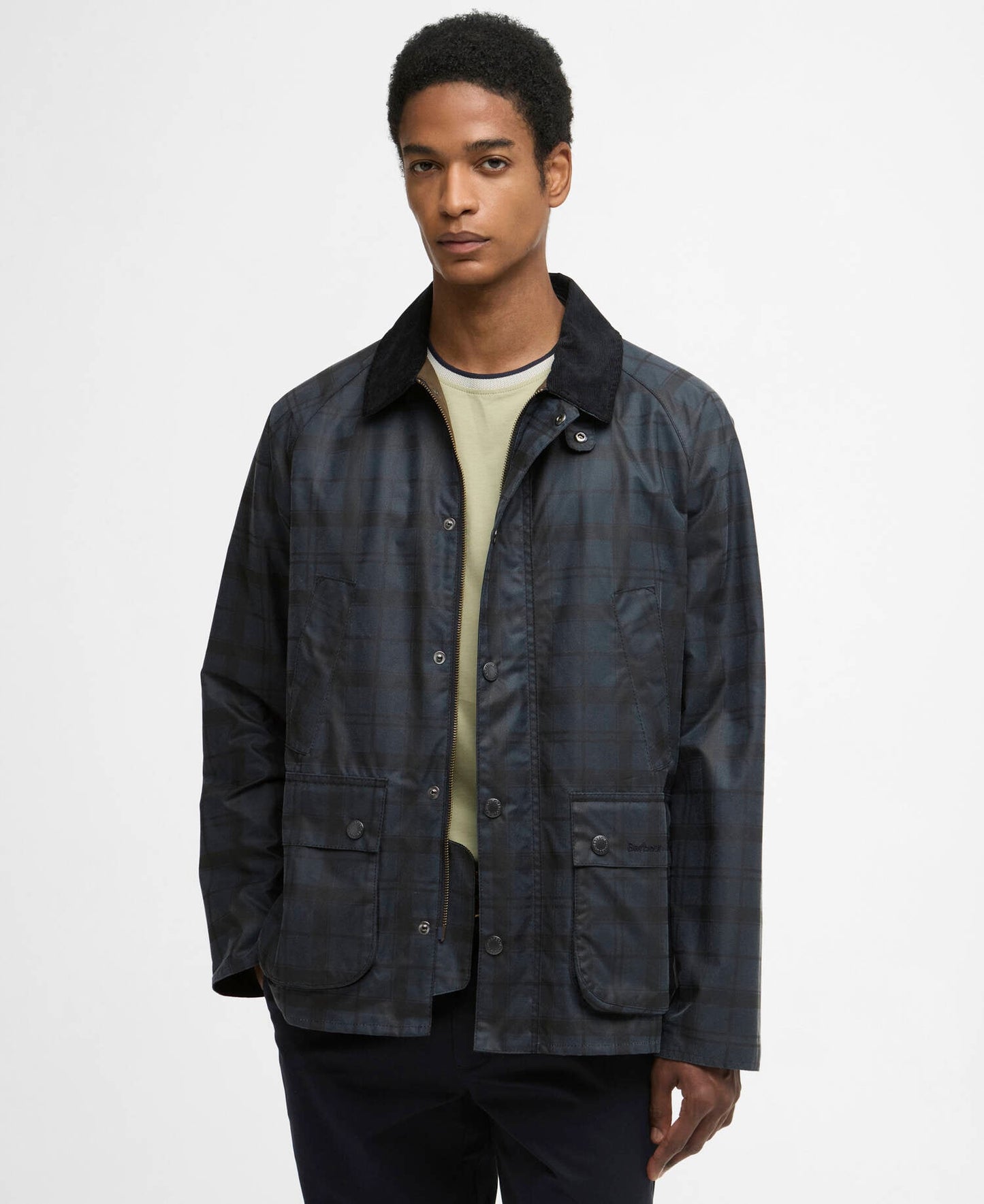 Barbour Tartan Ambleside Wax Jacket