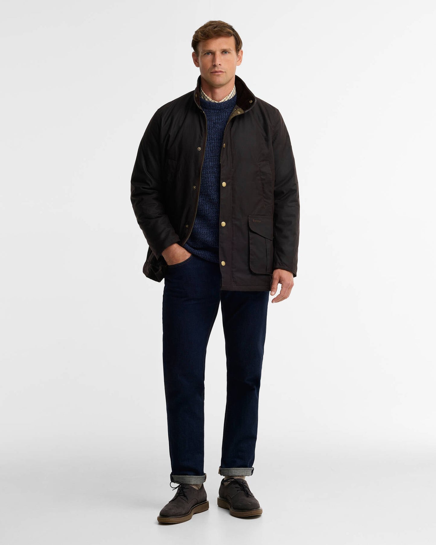 Barbour Hereford Waxed Jacket