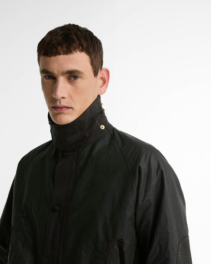 Barbour Icons Patch Bedale Waxed Jacket