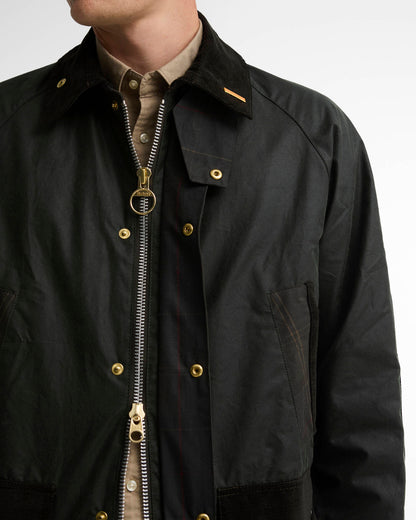 Barbour Icons Patch Bedale Waxed Jacket