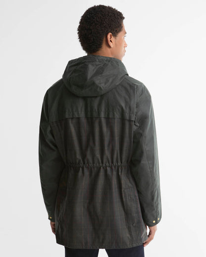 Barbour Icons Tartan Durham Waxed Jacket