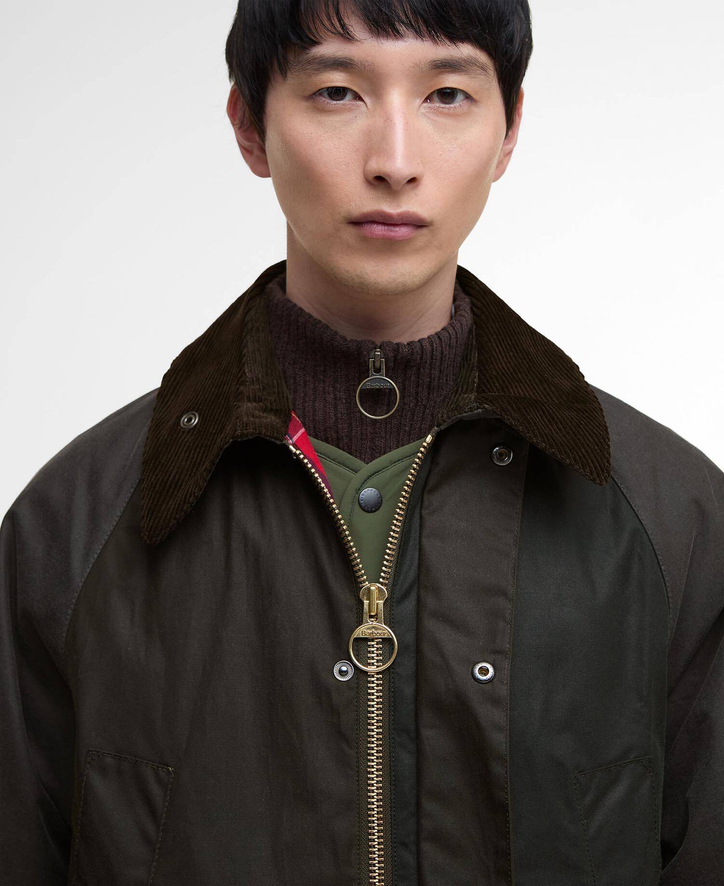 Barbour Patchwork Oversized Bedale Waxed Jacket