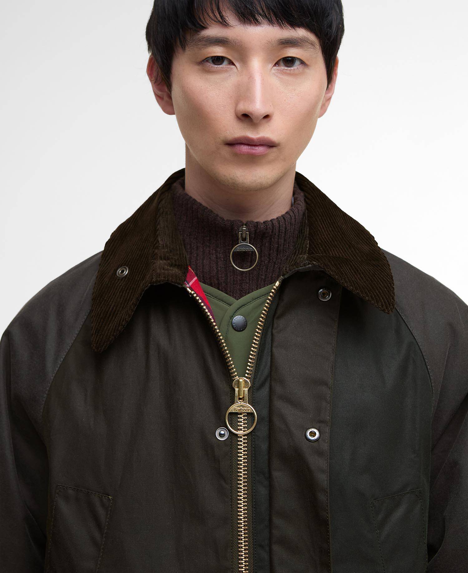 Barbour Patchwork Oversized Bedale Waxed Jacket