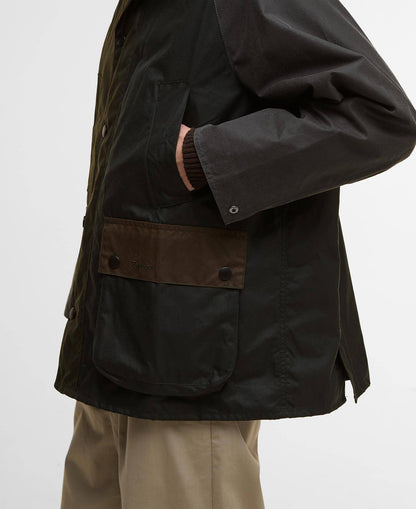 Barbour Patchwork Oversized Bedale Waxed Jacket