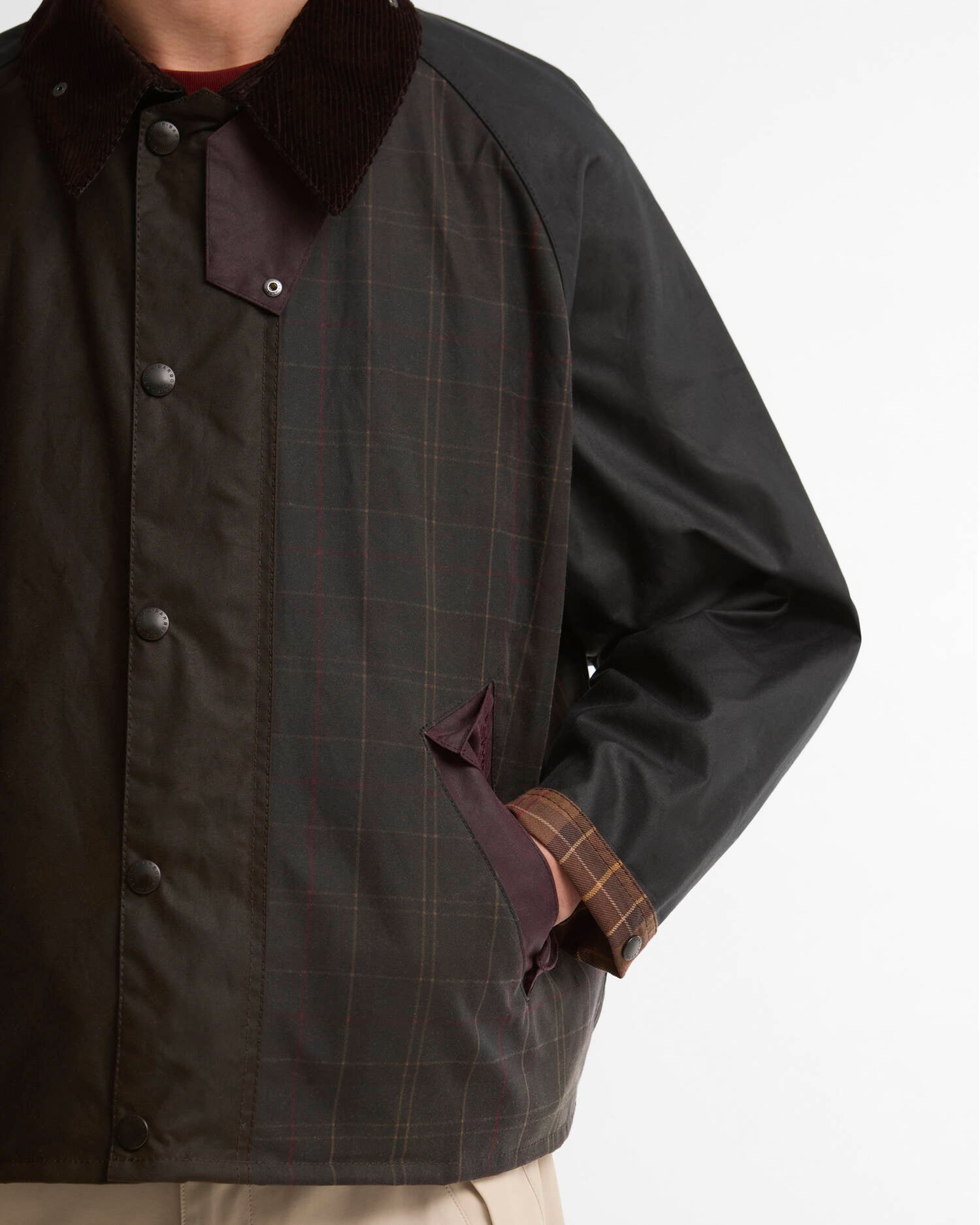 Barbour Patchwork Transport Waxed Jacket