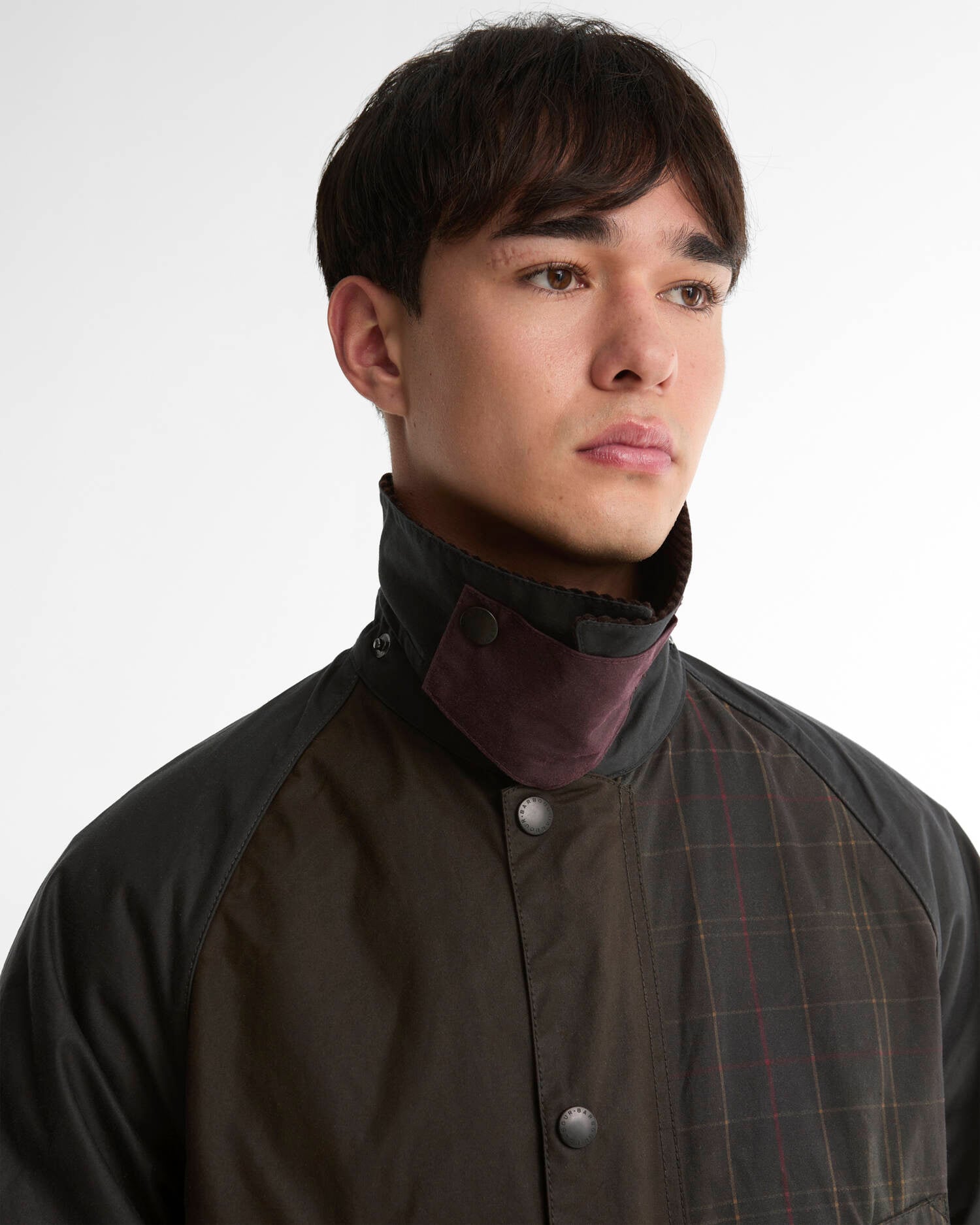 Barbour Patchwork Oversized Bedale Waxed Jacket