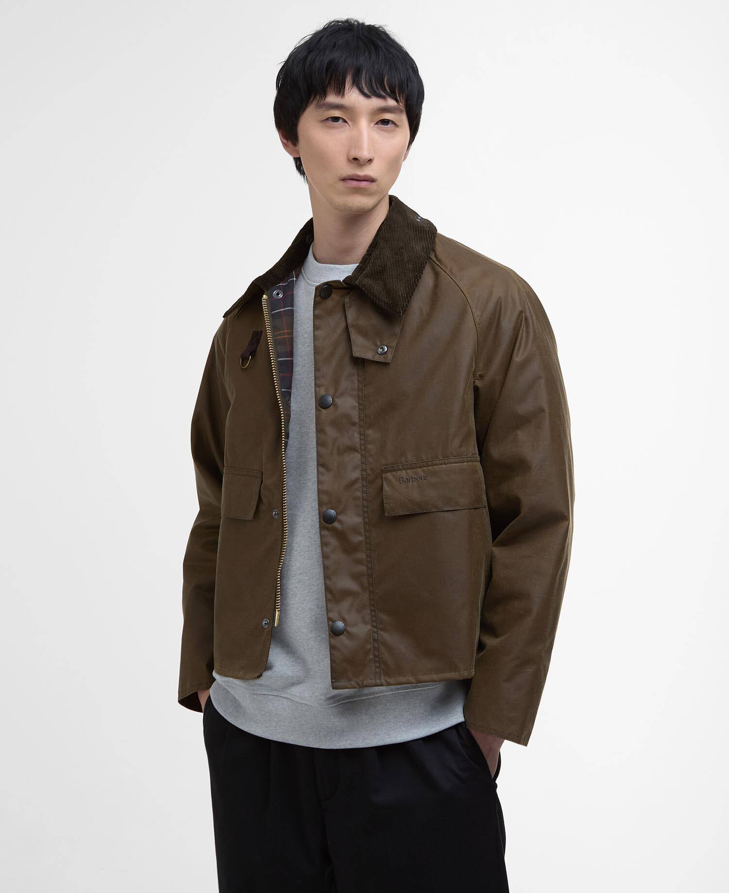Barbour Spey Slim Waxed Jacket