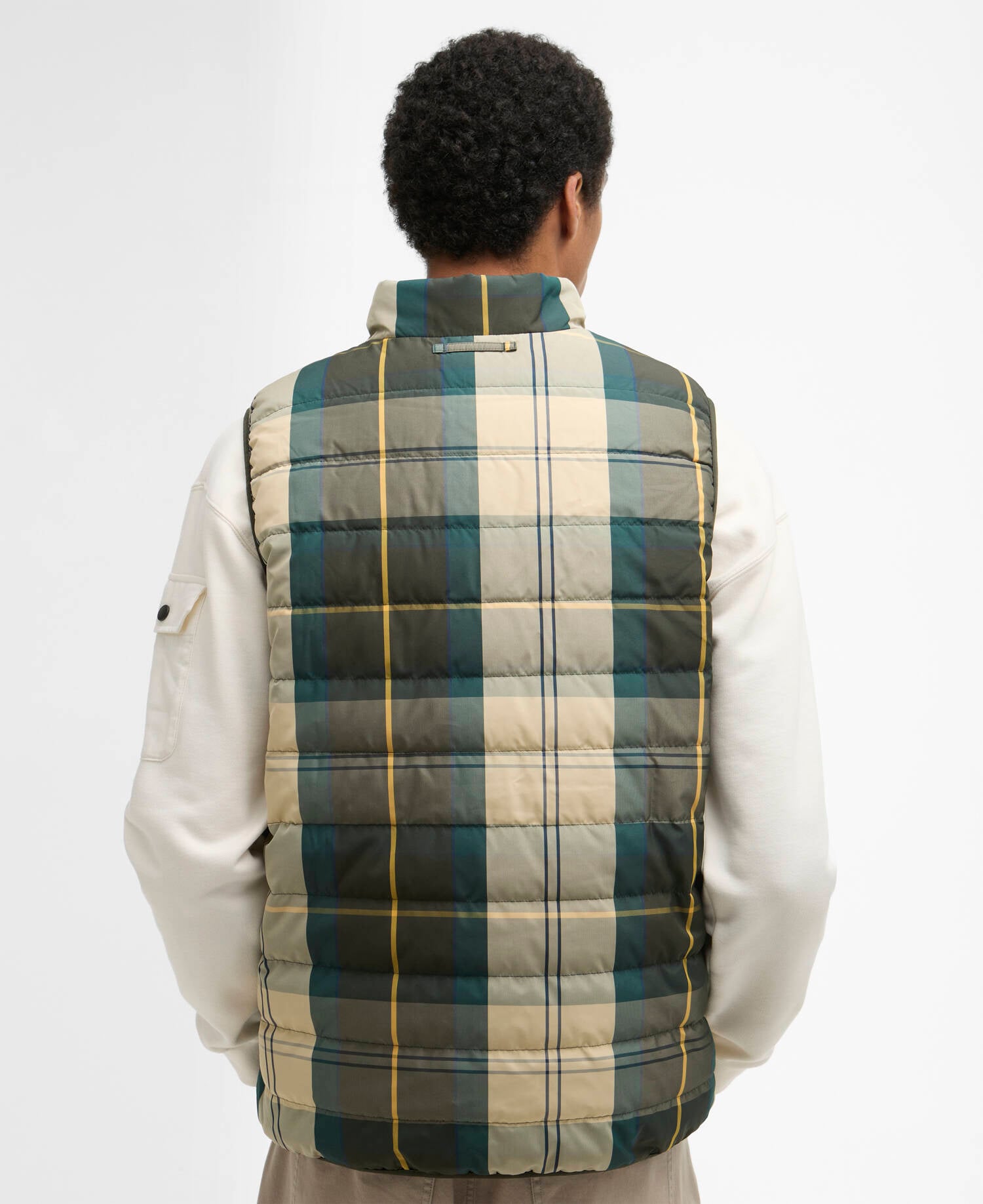 Barbour Reversible Tartan Puffer Gilet