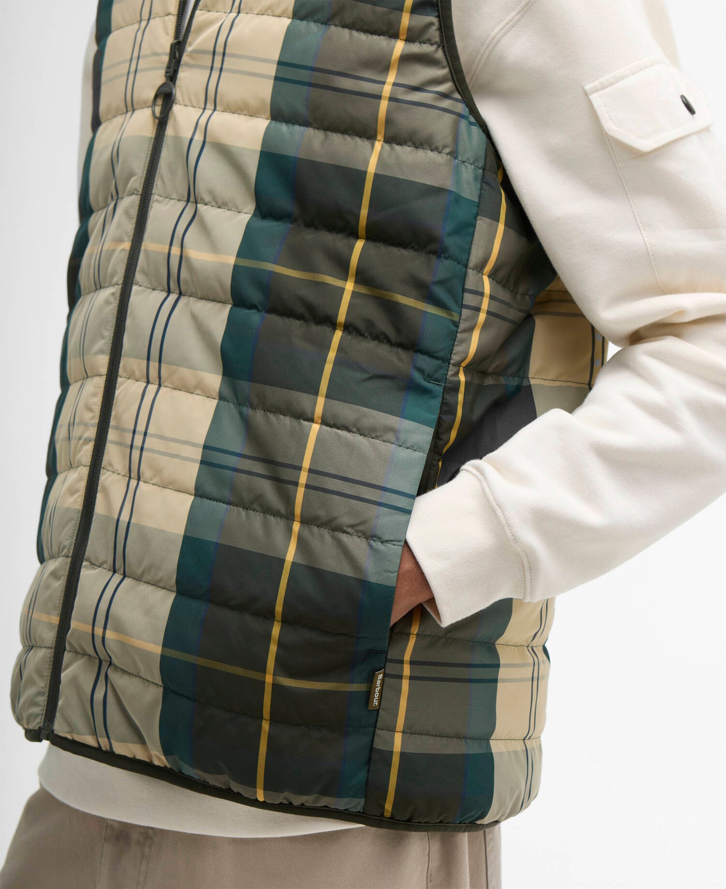 Barbour Reversible Tartan Puffer Gilet