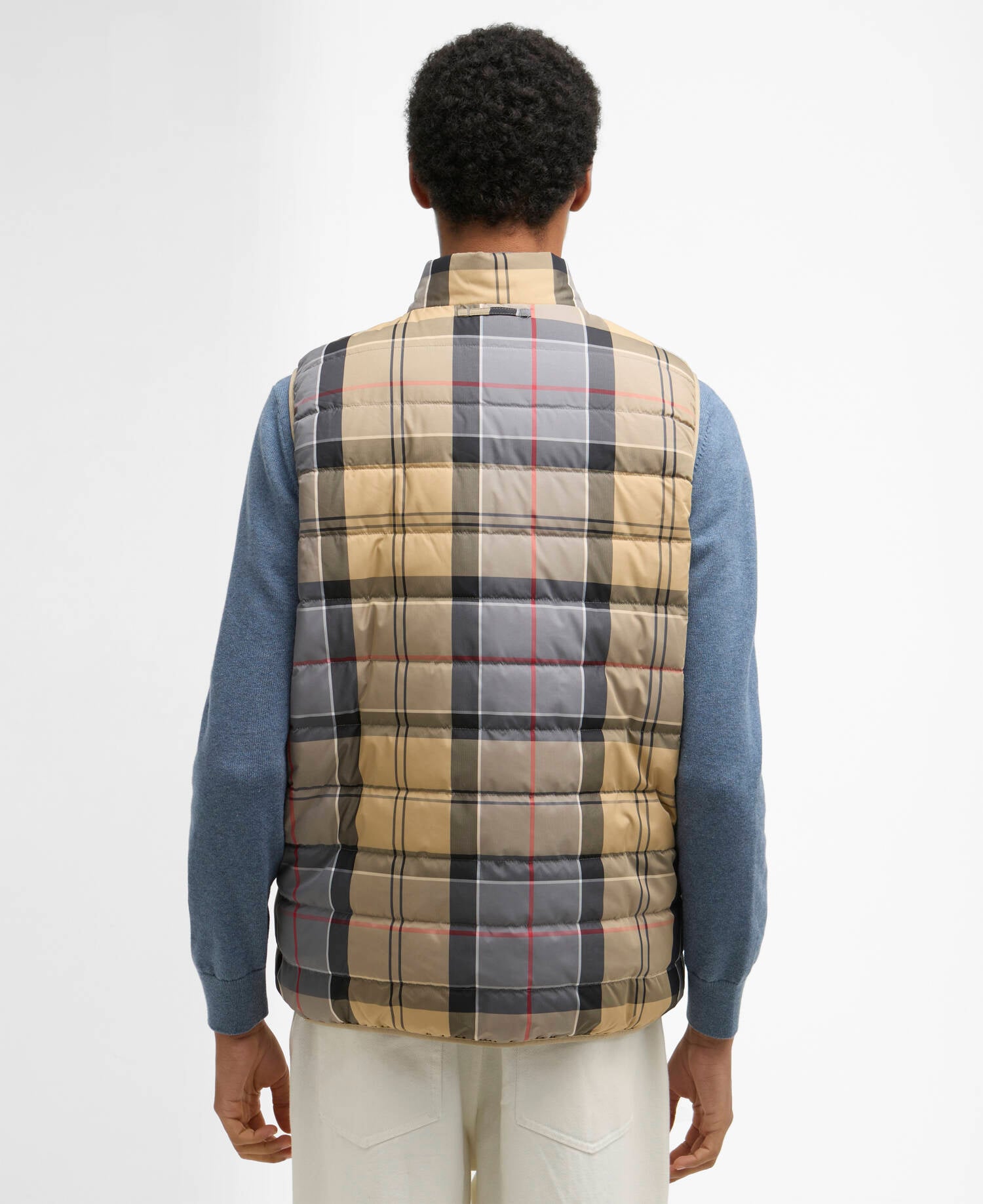 Barbour Reversible Tartan Puffer Gilet