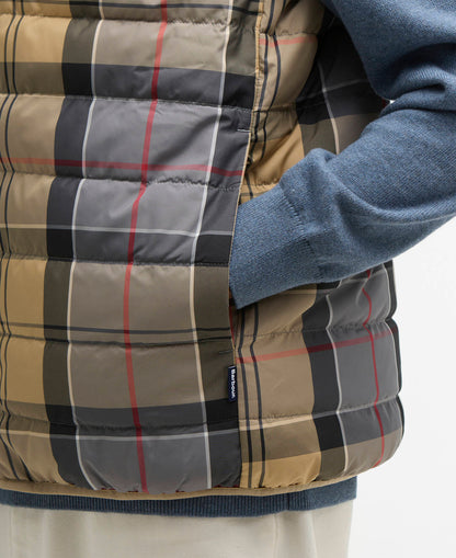 Barbour Reversible Tartan Puffer Gilet