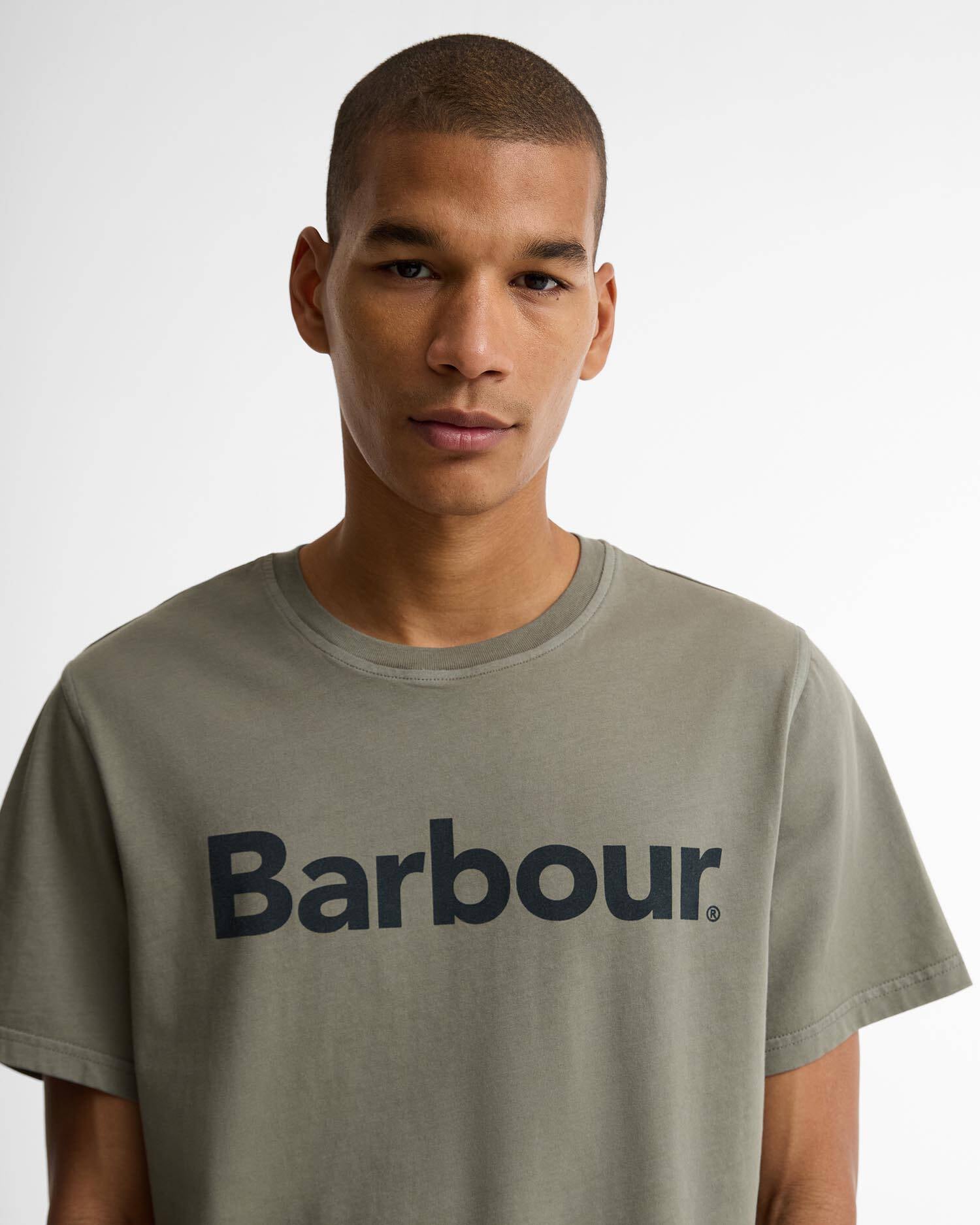 Barbour Washington Overdyed Logo Tailored T-Shirt