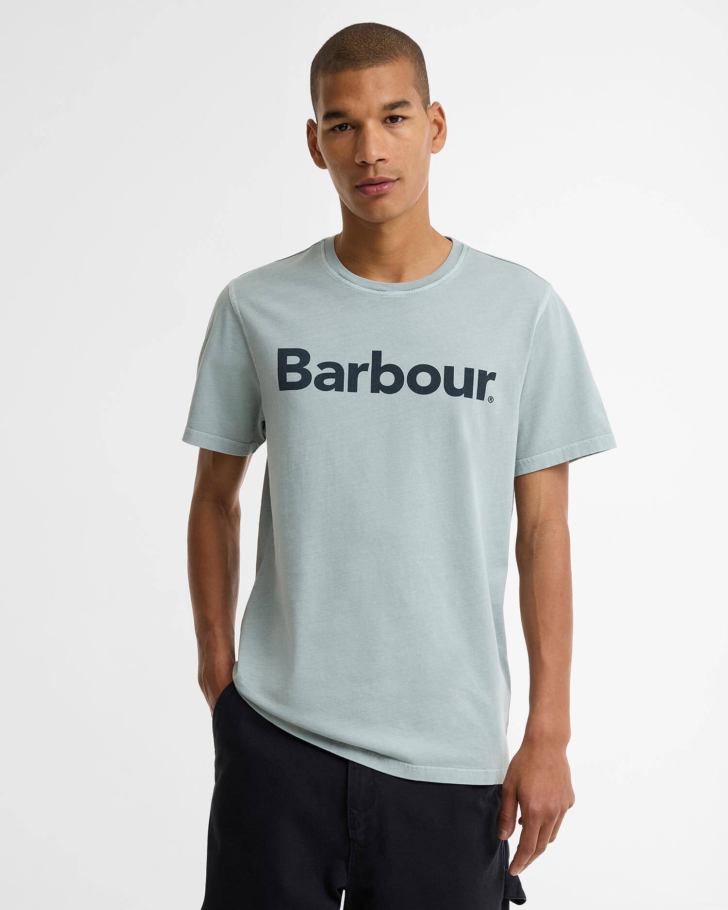 Barbour Washington Overdyed Logo Tailored T-Shirt