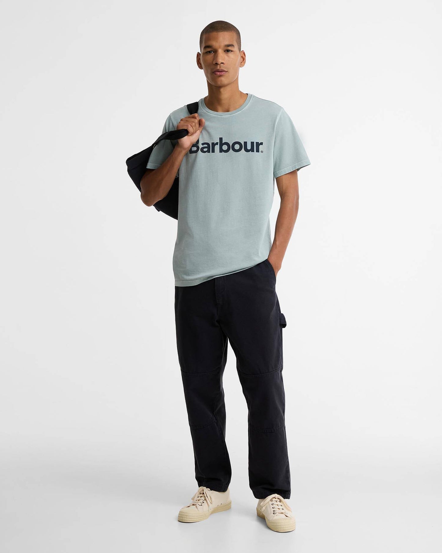 Barbour Washington Overdyed Logo Tailored T-Shirt