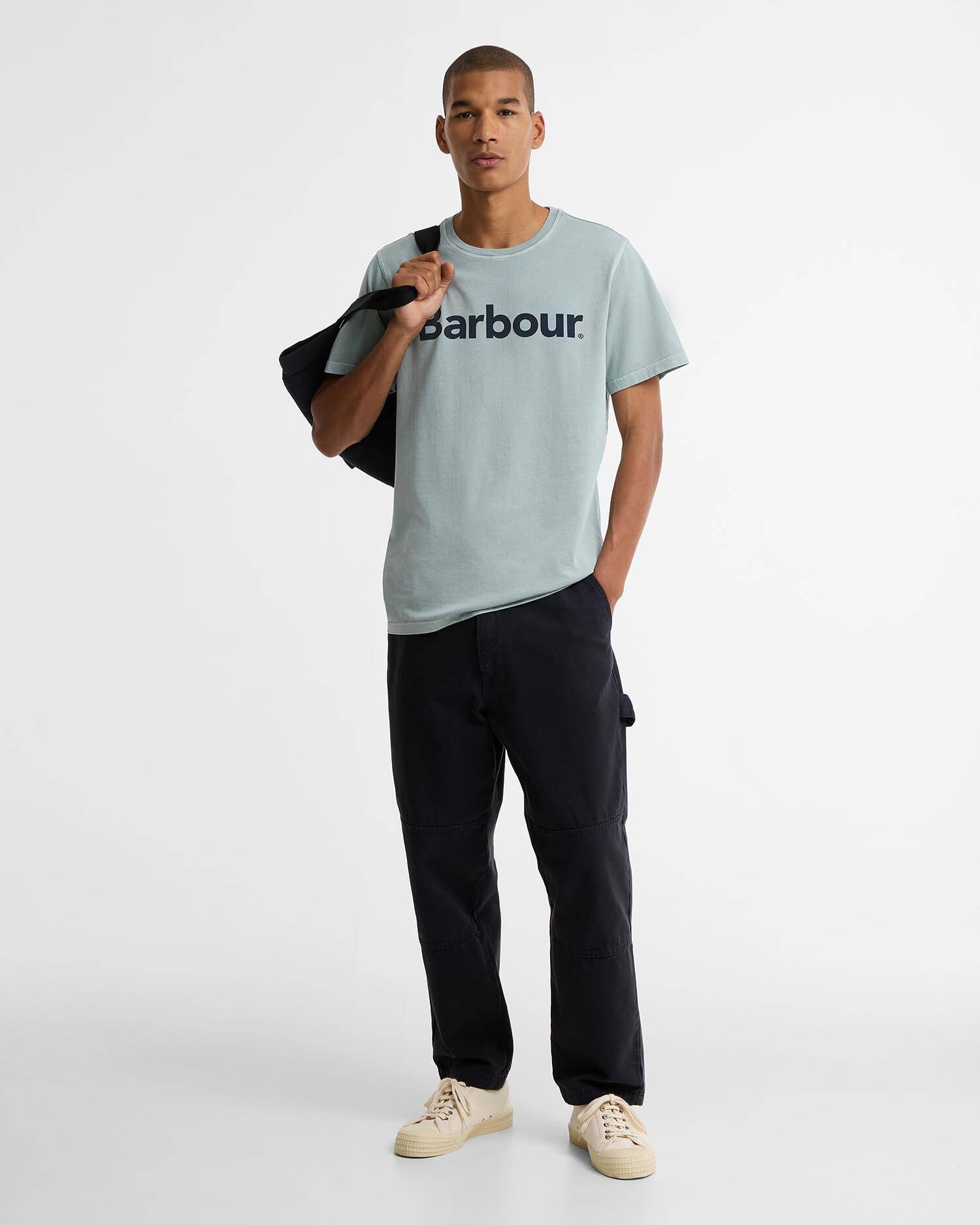 Barbour Washington Overdyed Logo Tailored T-Shirt