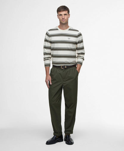 Barbour Plaistow LS Striped Tailored T-Shirt