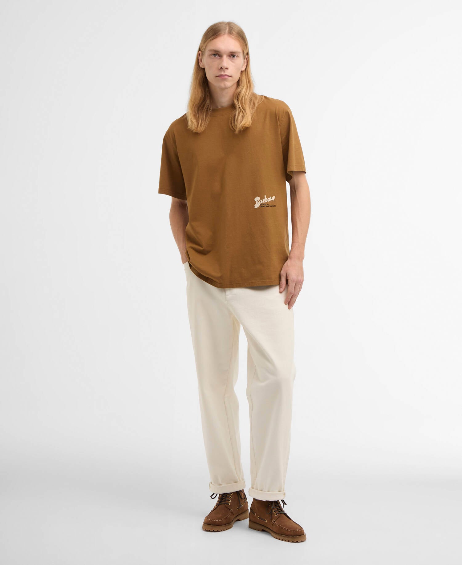 Barbour Terrain Oversized Graphic T-Shirt