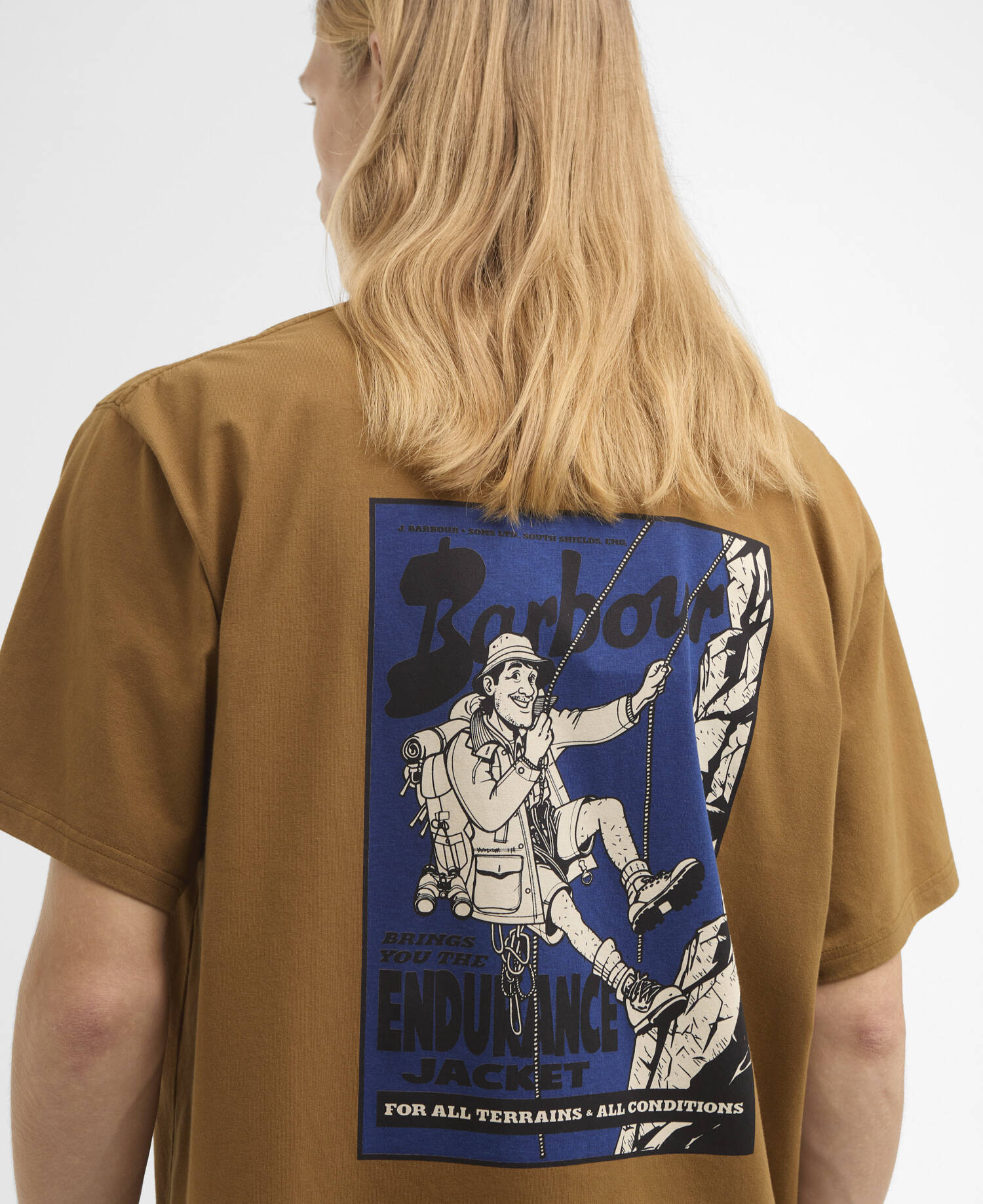 Barbour Terrain Oversized Graphic T-Shirt