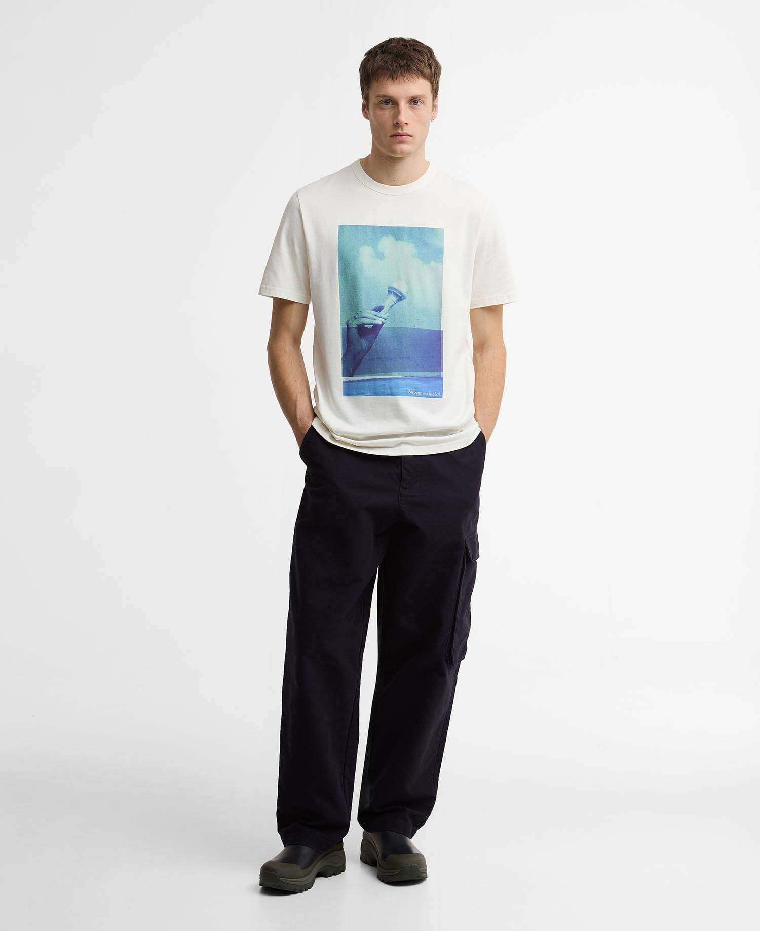 Barbour Paul Smith Loves Barbour Scoop T-Shirt