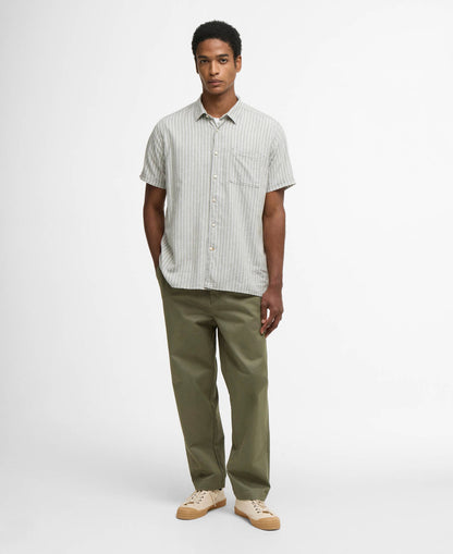 Barbour Nelson Striped Short-Sleeved Shirt