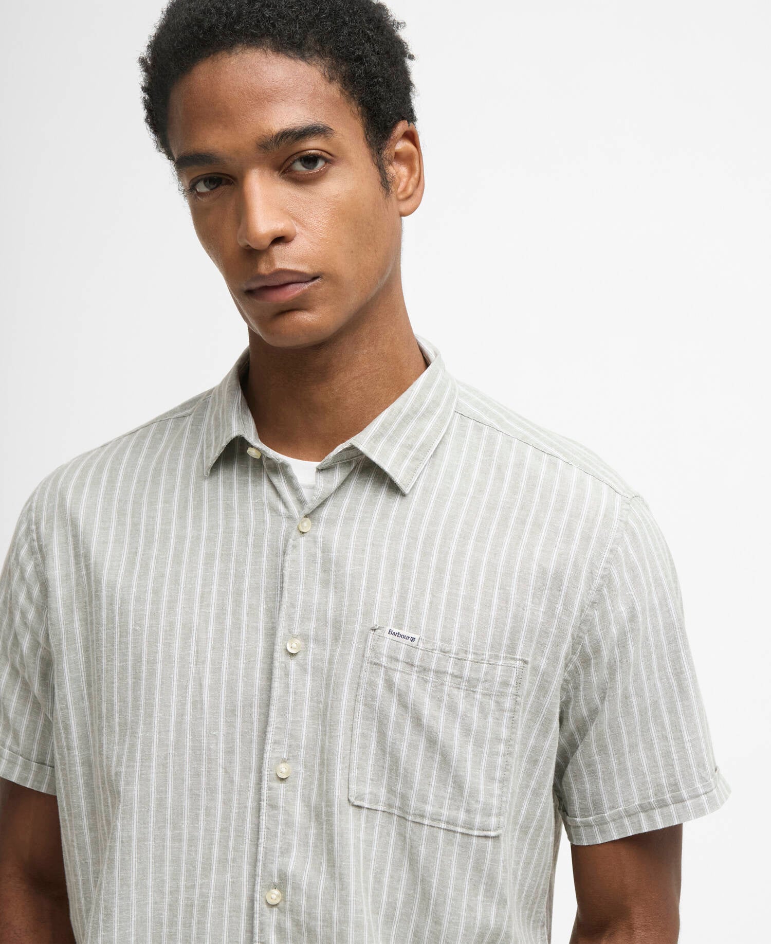 Barbour Nelson Striped Short-Sleeved Shirt