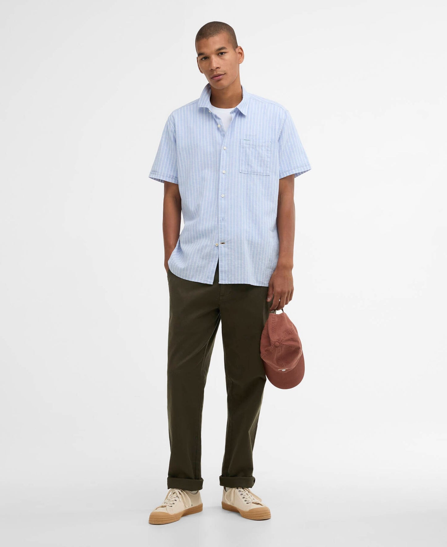 Barbour Nelson Striped Short-Sleeved Shirt
