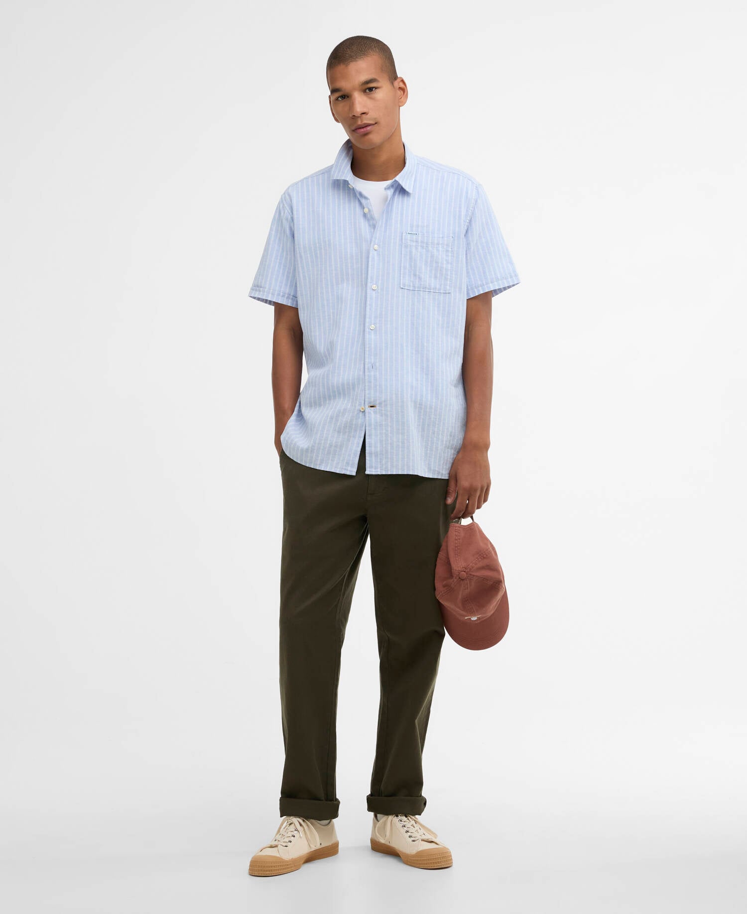 Barbour Nelson Striped Short-Sleeved Shirt
