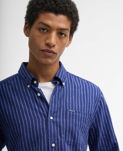 Barbour Nelson Striped Long-Sleeved Tailored Shirt