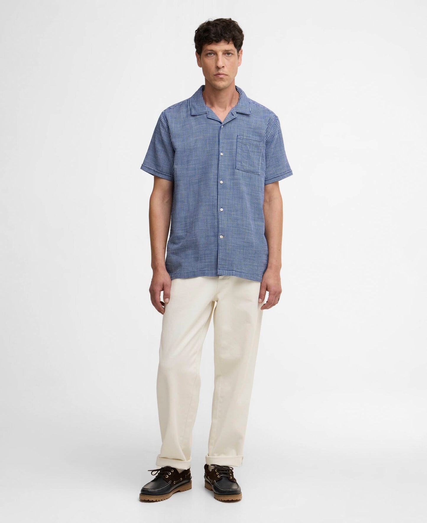 Barbour Rudbeck Textured Short-Sleeved Shirt