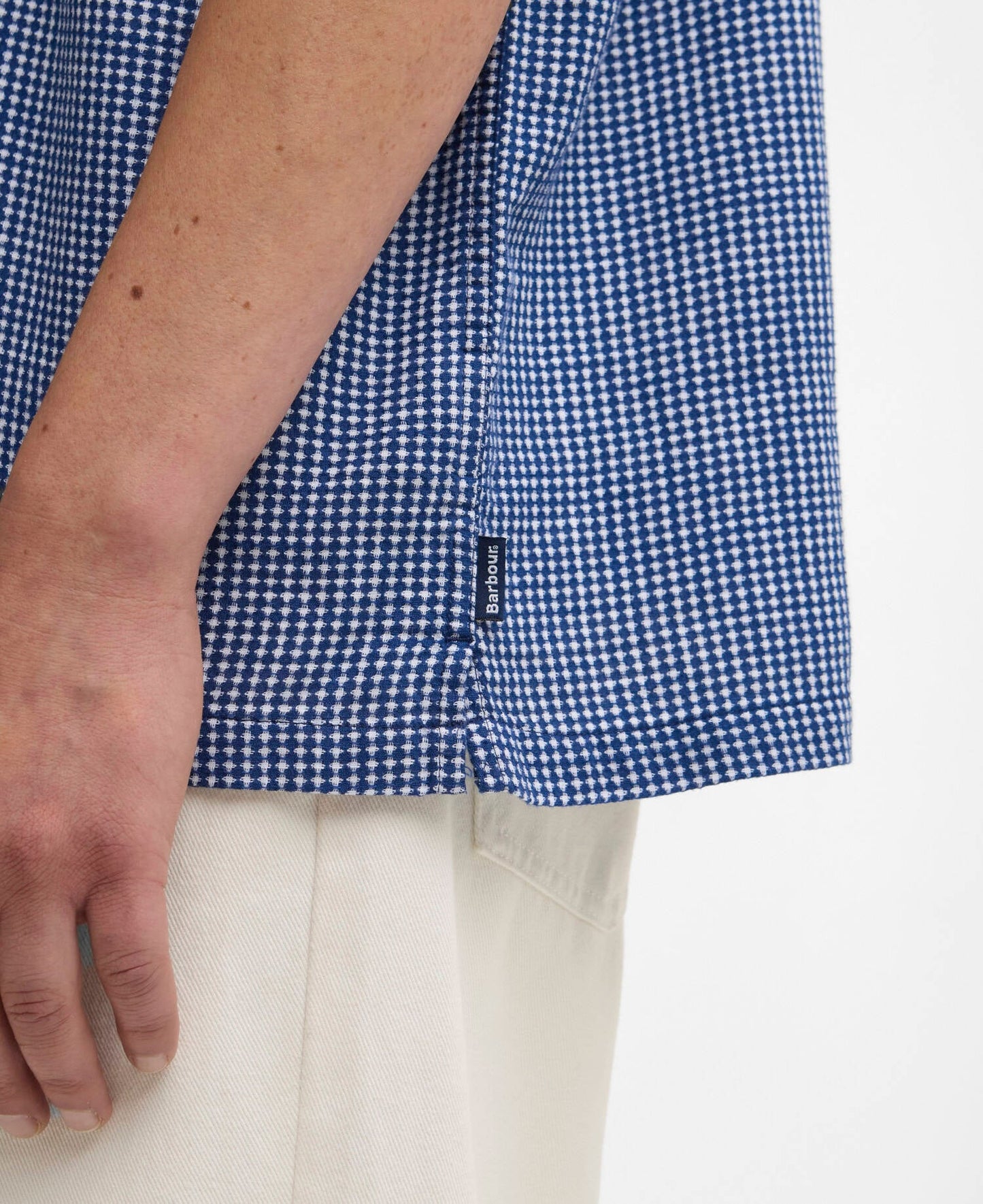 Barbour Rudbeck Textured Short-Sleeved Shirt