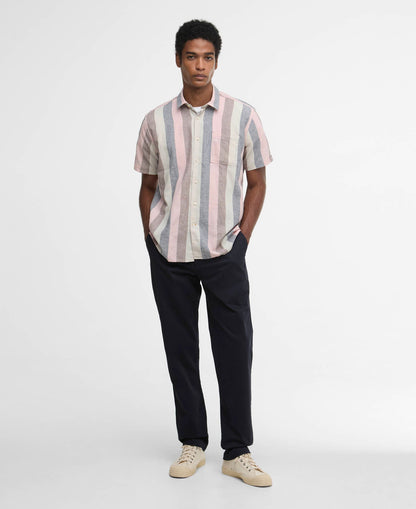 Barbour Portwell Striped Regular Short-Sleeved Shirt
