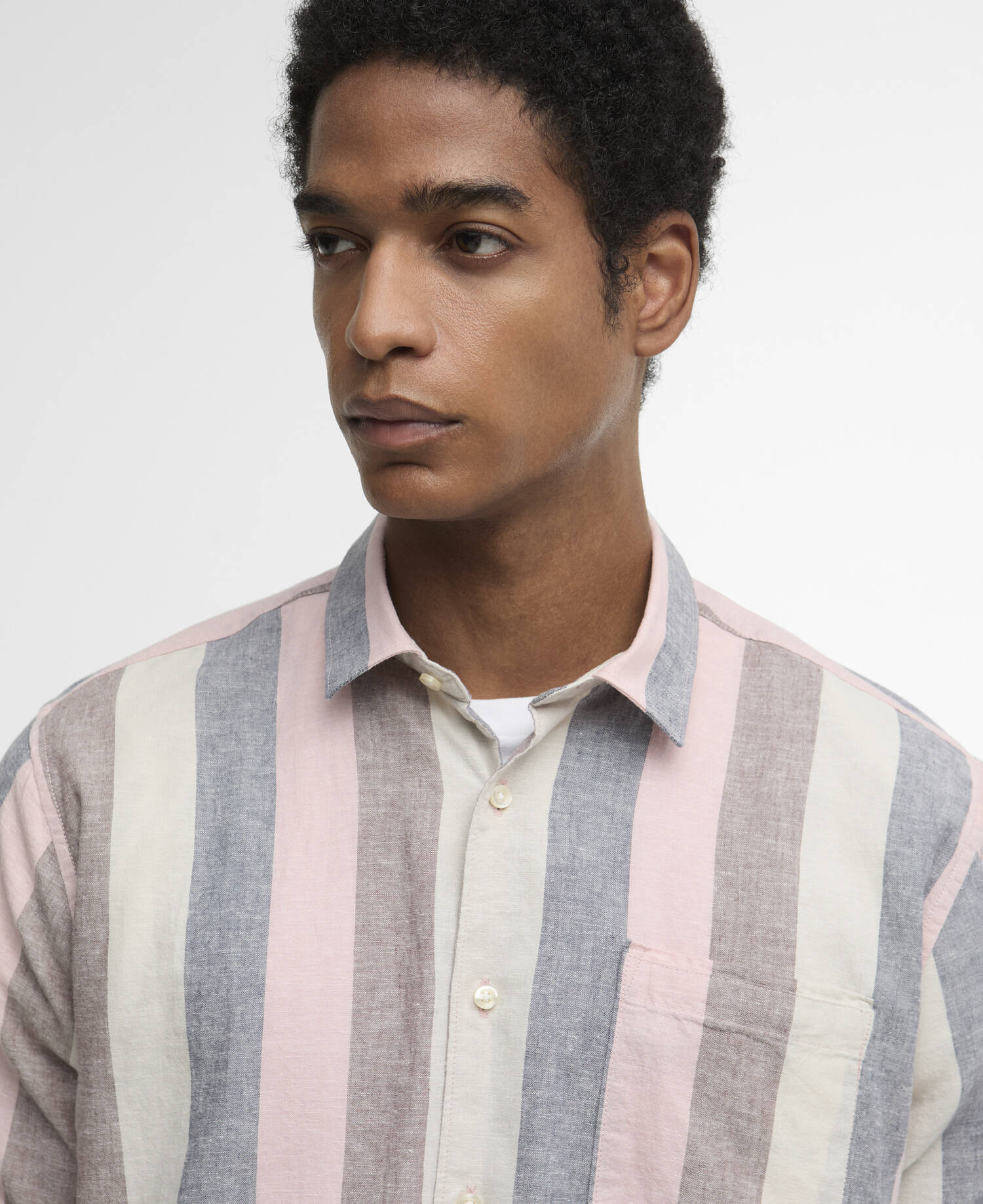 Barbour Portwell Striped Regular Short-Sleeved Shirt