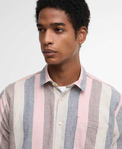 Barbour Portwell Striped Regular Short-Sleeved Shirt