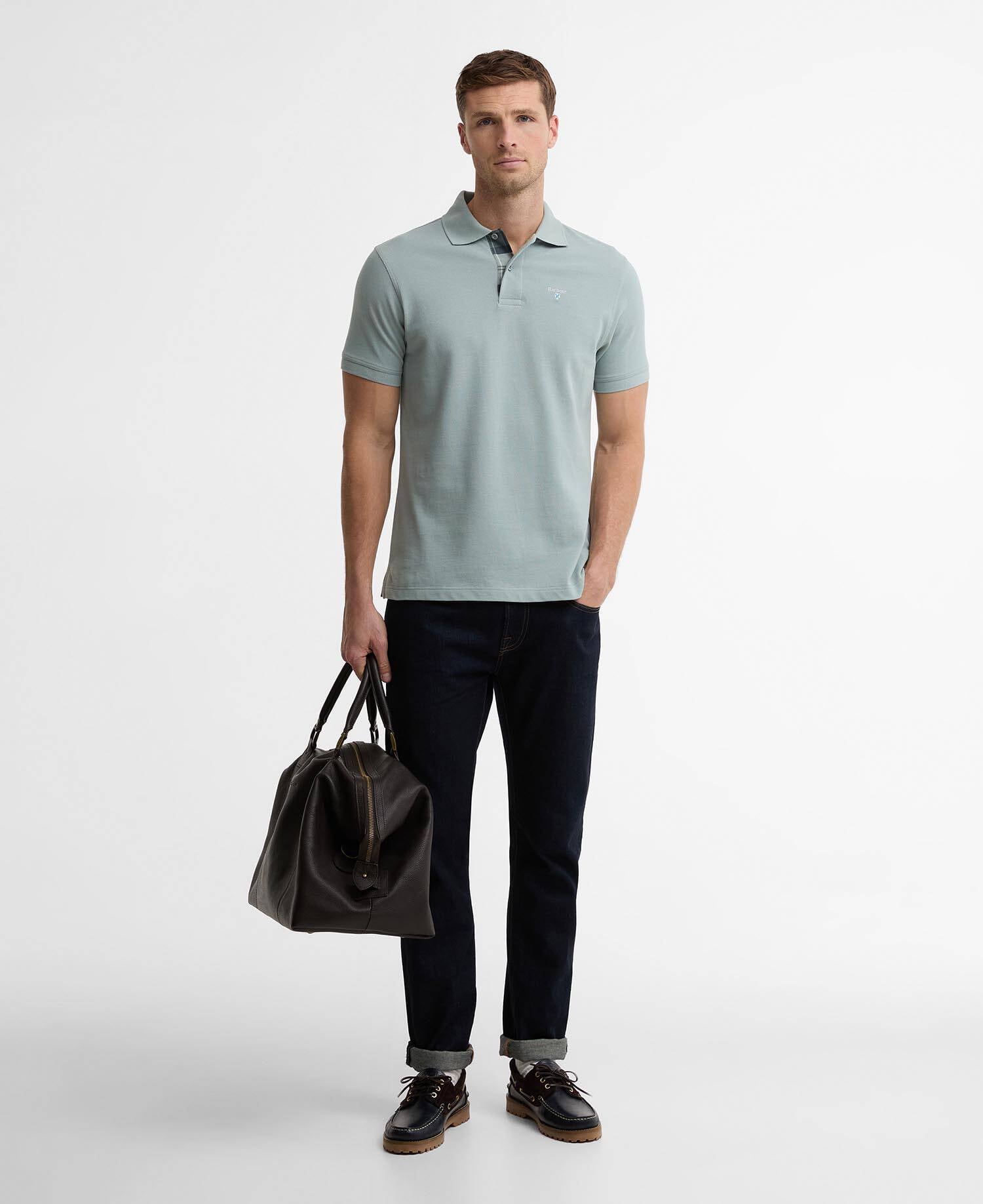 Barbour Tartan Pique Polo Shirt