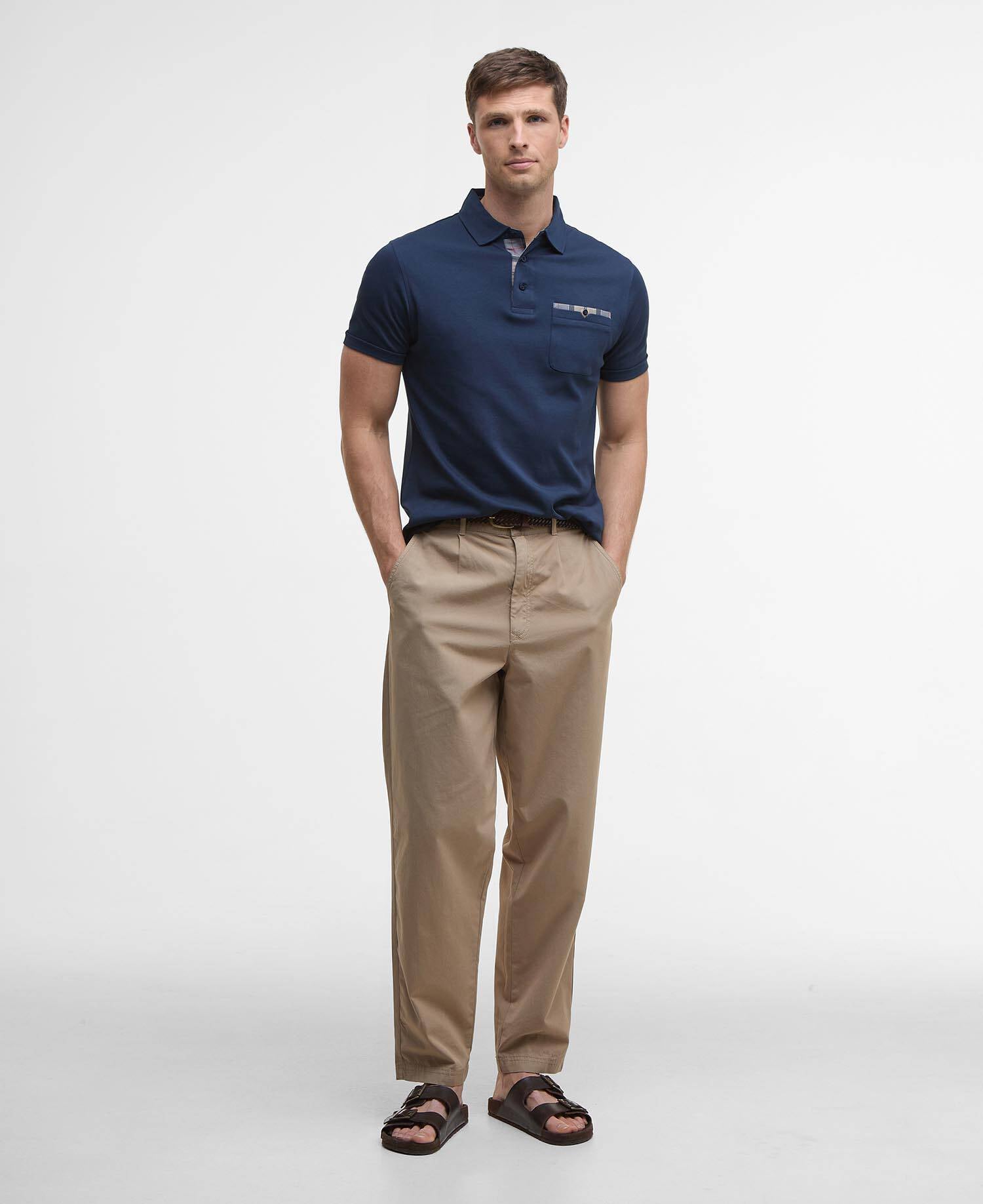 Barbour Corpatch Tailored Short-Sleeved Polo Shirt
