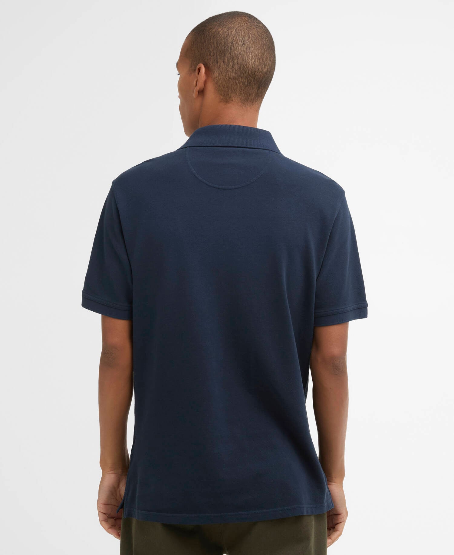 Barbour Washed Tartan Tailored Pique Polo