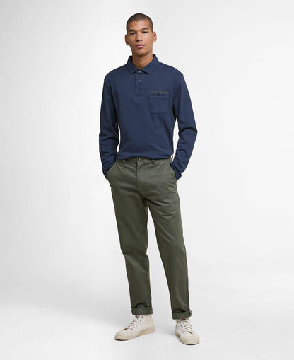Barbour Corpatch Tailored Long-Sleeved Polo Shirt