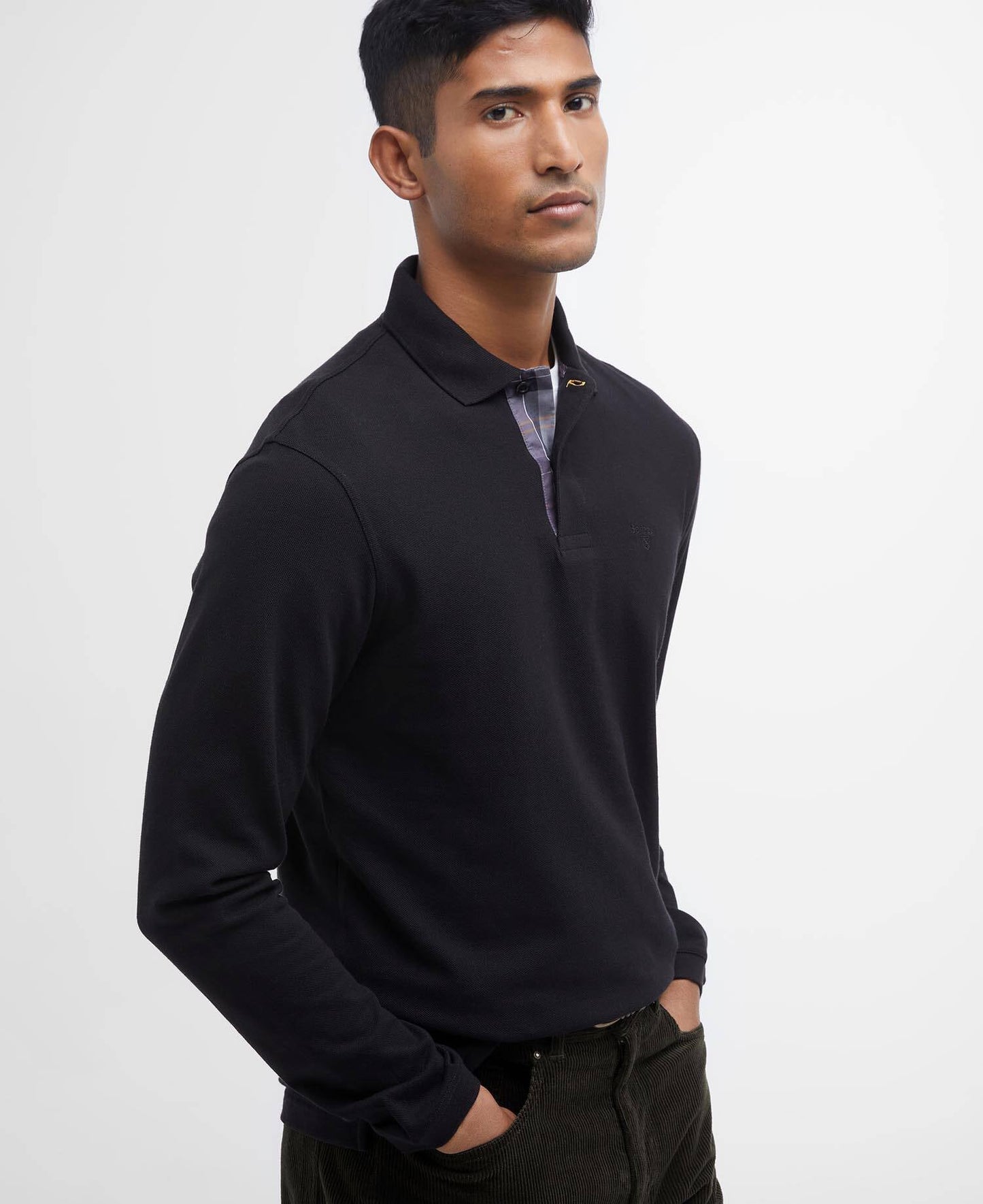 Barbour Essential Long-Sleeved Polo Shirt