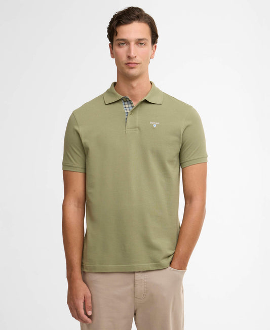 Barbour Tartan Pique Polo Shirt