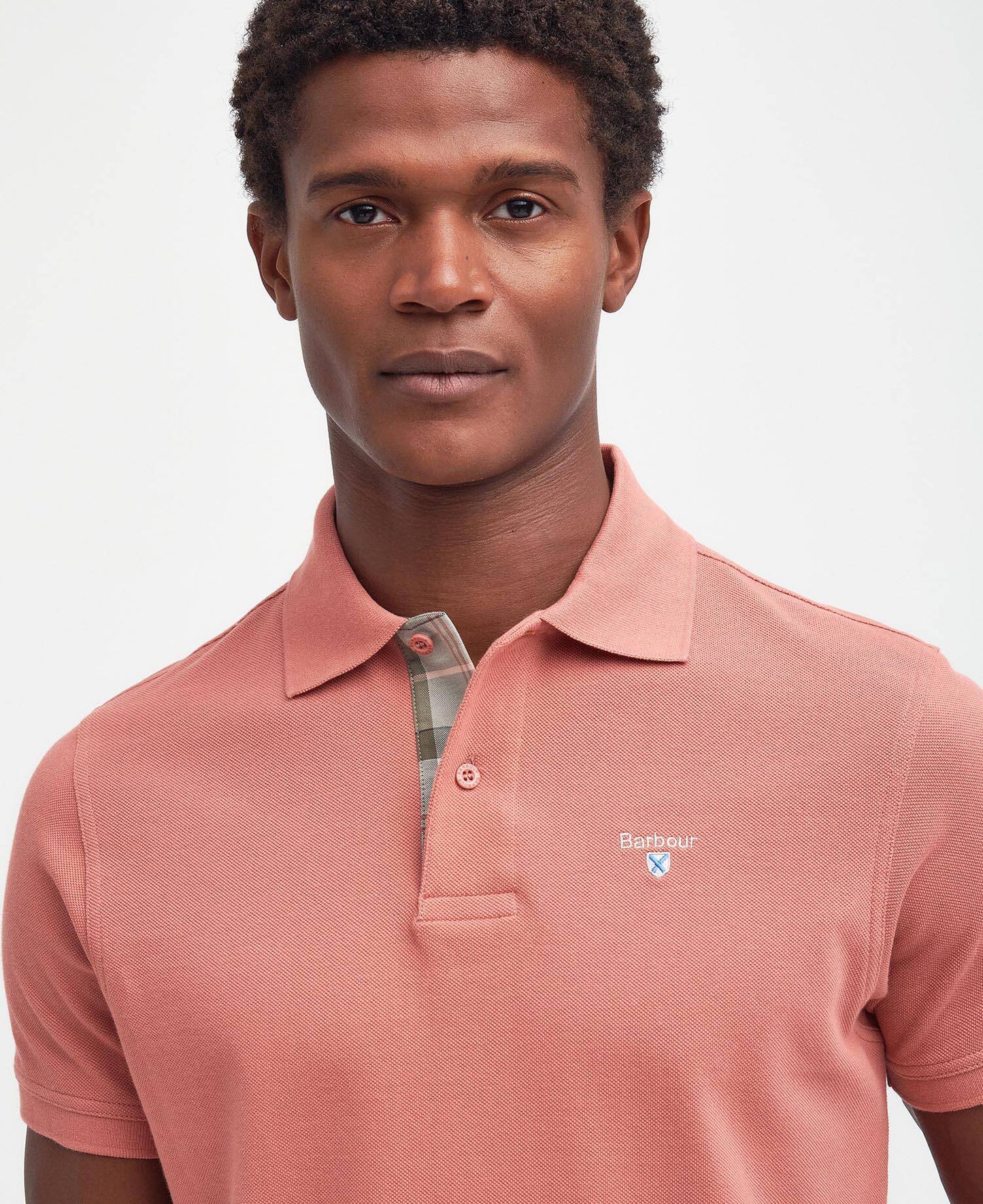 Barbour Tartan Pique Polo Shirt