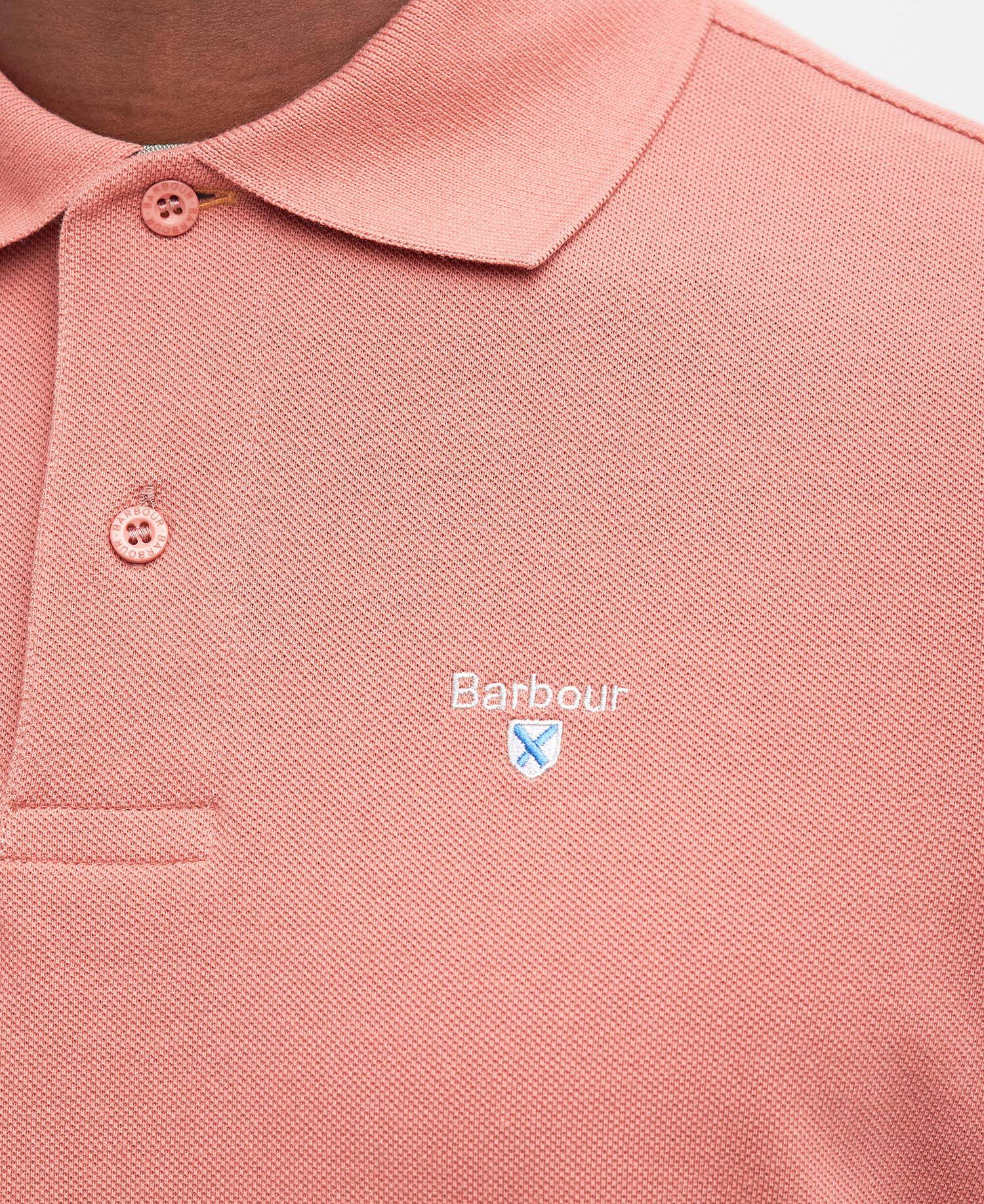 Barbour Tartan Pique Polo Shirt