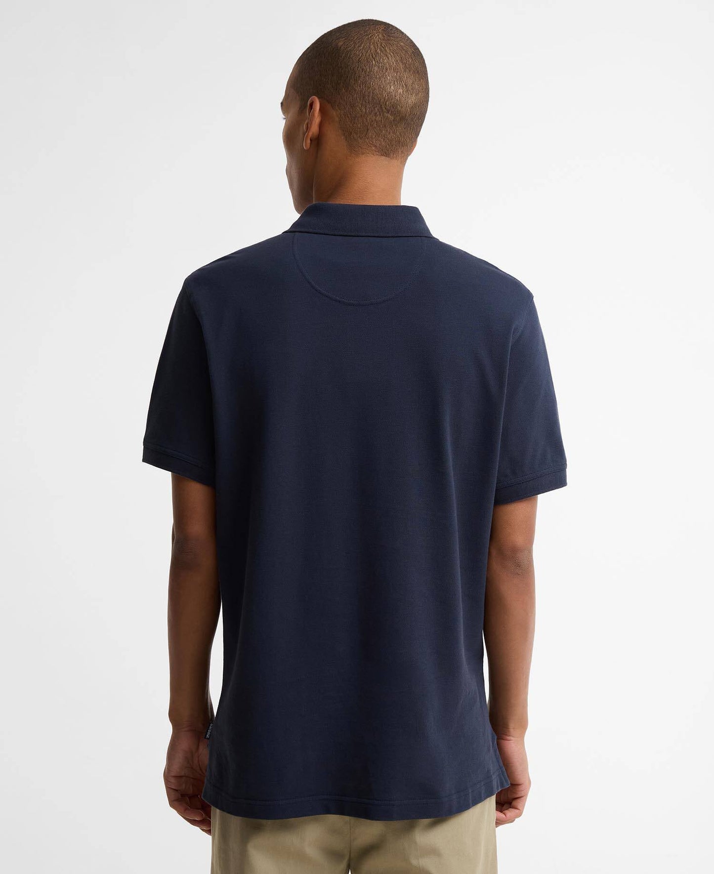 Barbour Reston Tartan Trim Tailored Polo Shirt