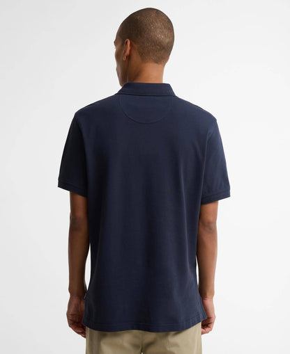 Barbour Reston Tartan Trim Tailored Polo Shirt